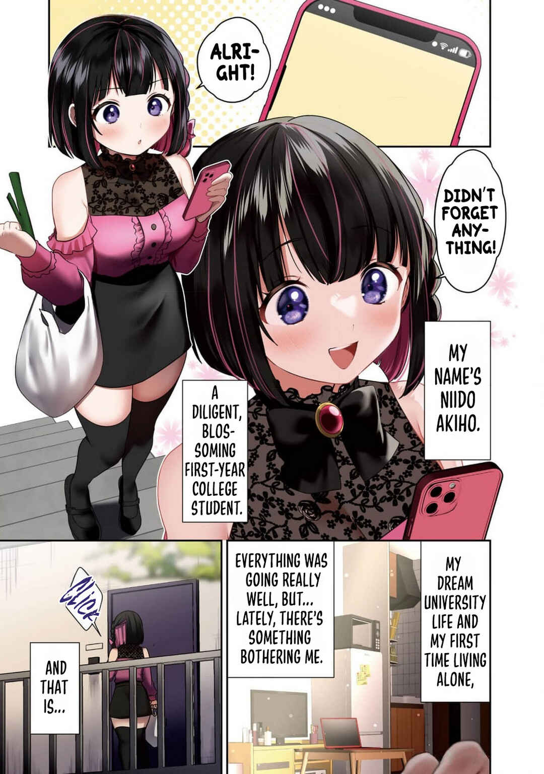 Page 2 Chapter 1 Naka●shi Shimai no Hen●i Kiroku