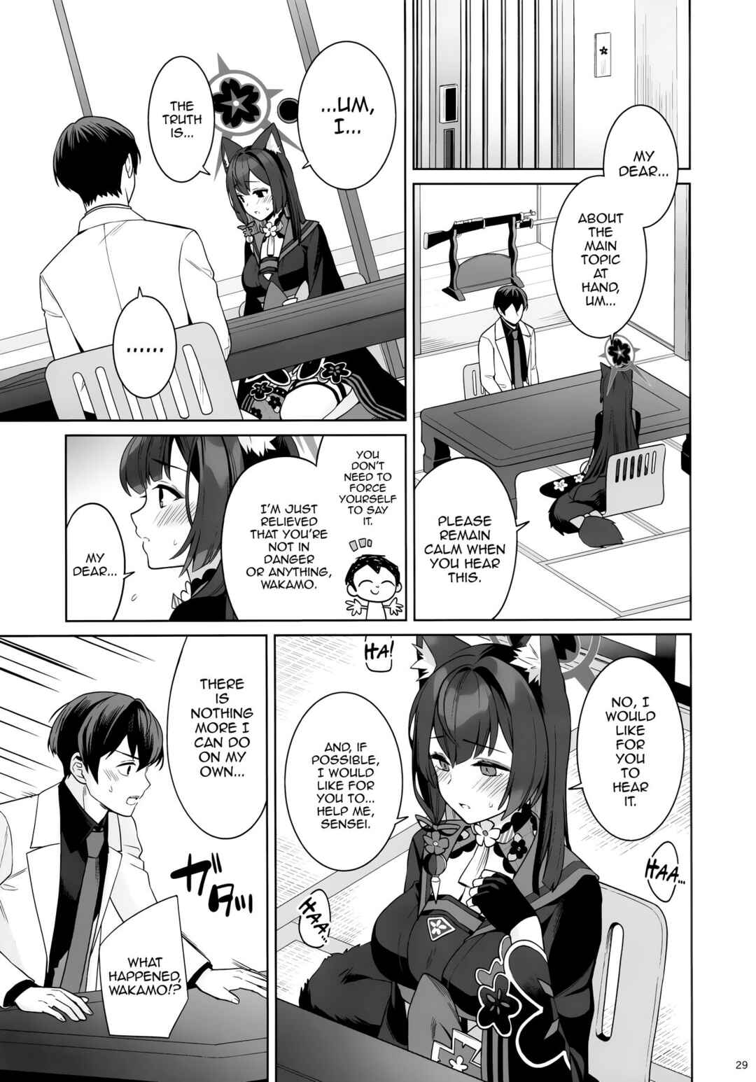 Page 27 Chapter 1 Blue Archive - Junjou Renjou Hatsujou Kitsune (Doujinshi)
