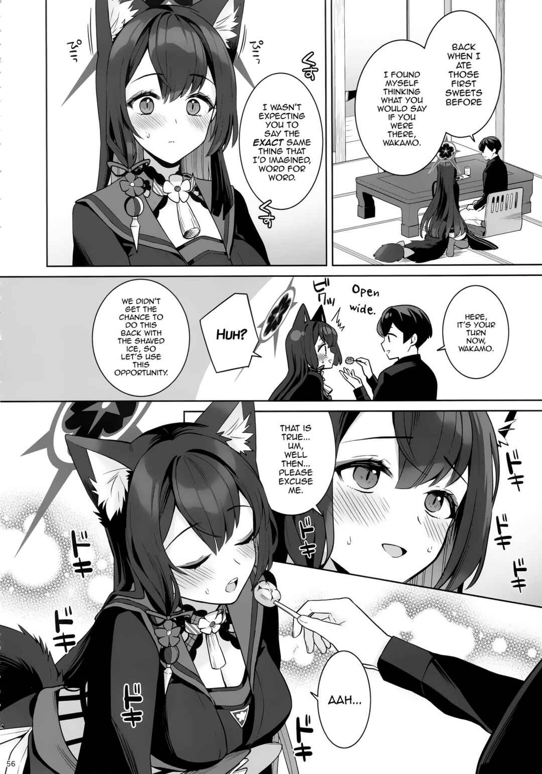 Page 54 Chapter 1 Blue Archive - Junjou Renjou Hatsujou Kitsune (Doujinshi)