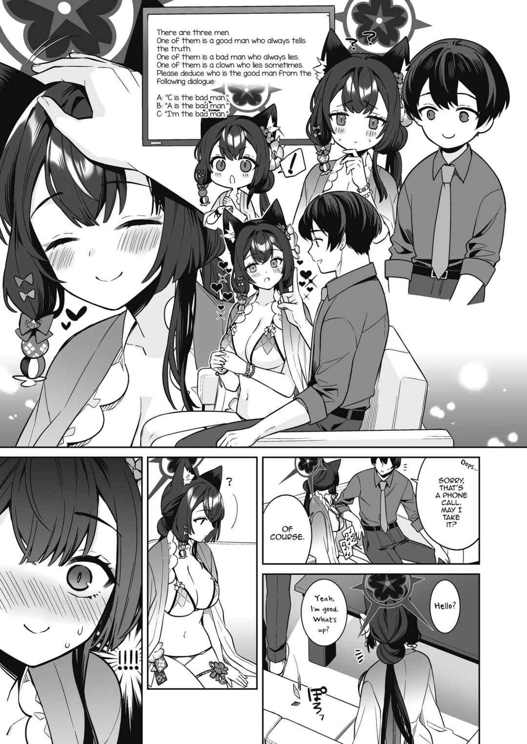 Page 8 Chapter 2 Blue Archive - Junjou Renjou Hatsujou Kitsune (Doujinshi)