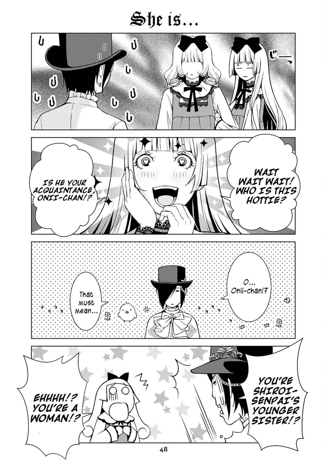 Page 1 Chapter 46 Goth Lady and Lolita Boy