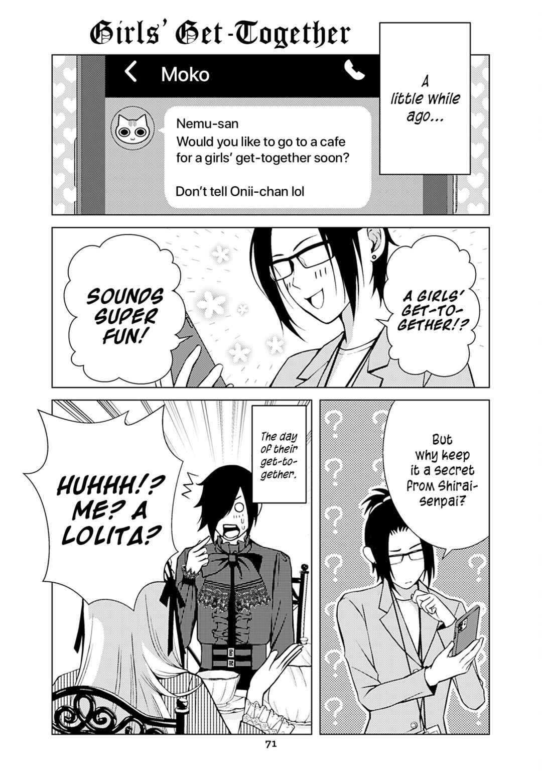 Page 1 Chapter 69 Goth Lady and Lolita Boy
