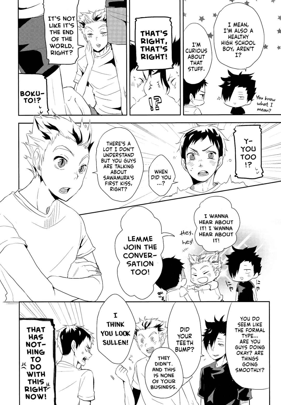 Page 12 Chapter Unknown_8e12 Haikyuu! - Zettaiteki! Fukashin Ryouiki (Doujinshi)