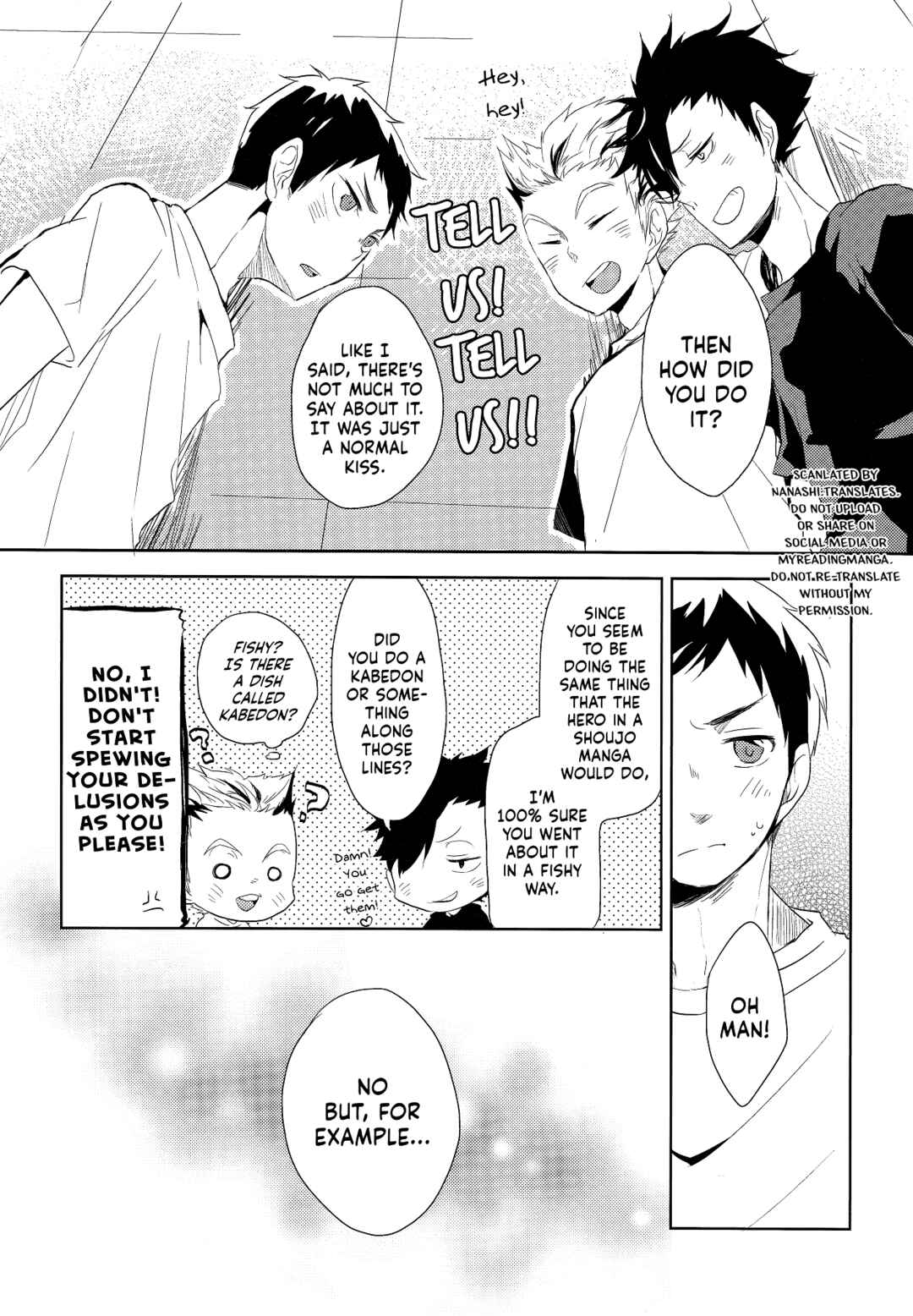 Page 13 Chapter Unknown_8e12 Haikyuu! - Zettaiteki! Fukashin Ryouiki (Doujinshi)