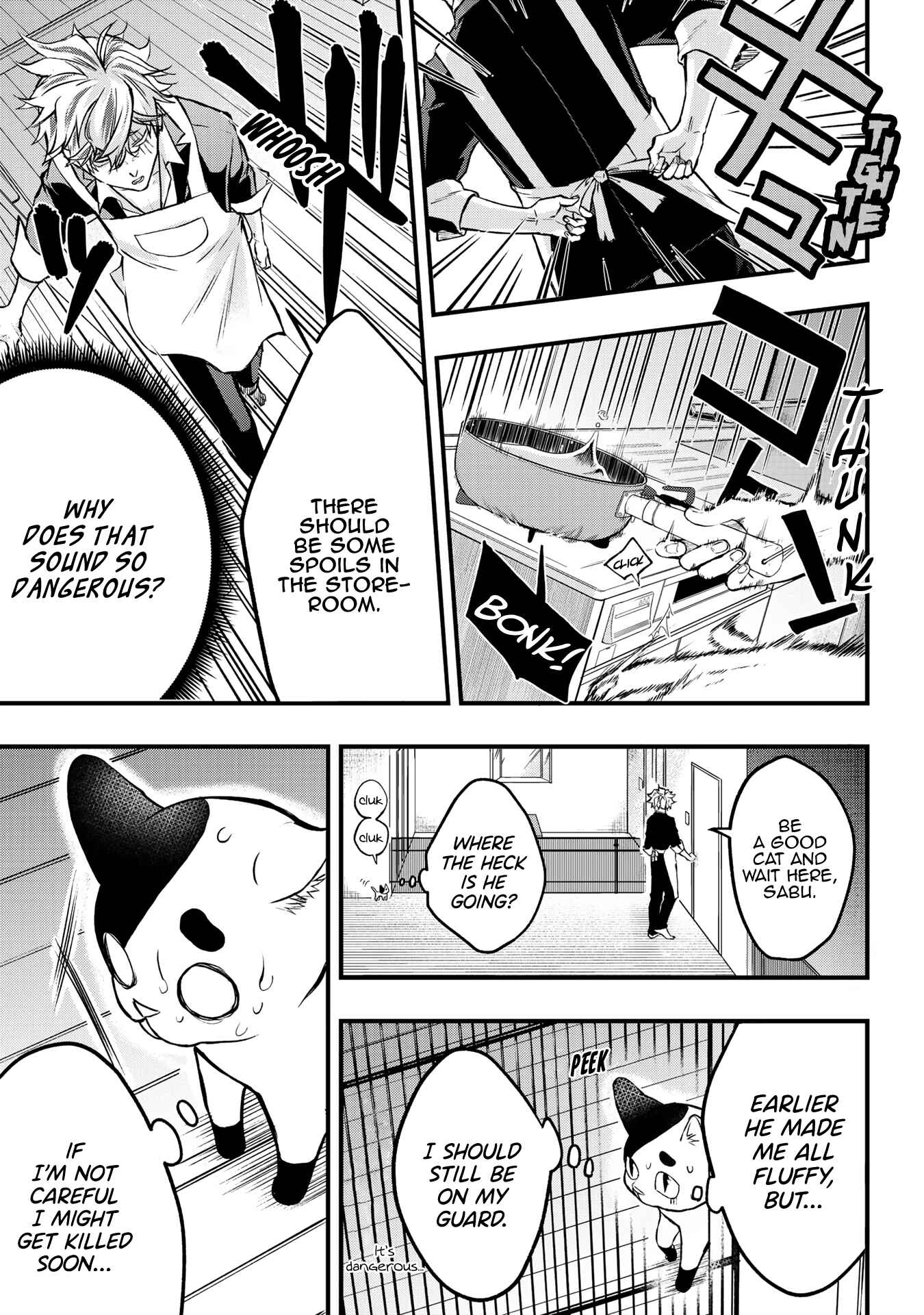 Page 3 Chapter 2 Hiroware Koneko to Moto Yakuza