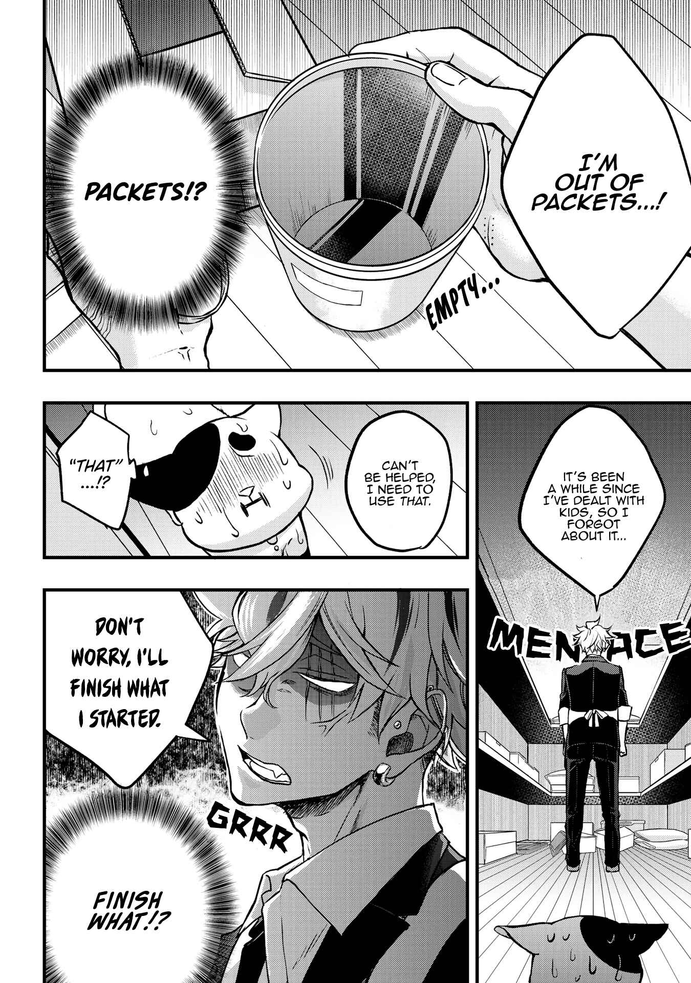 Page 6 Chapter 2 Hiroware Koneko to Moto Yakuza