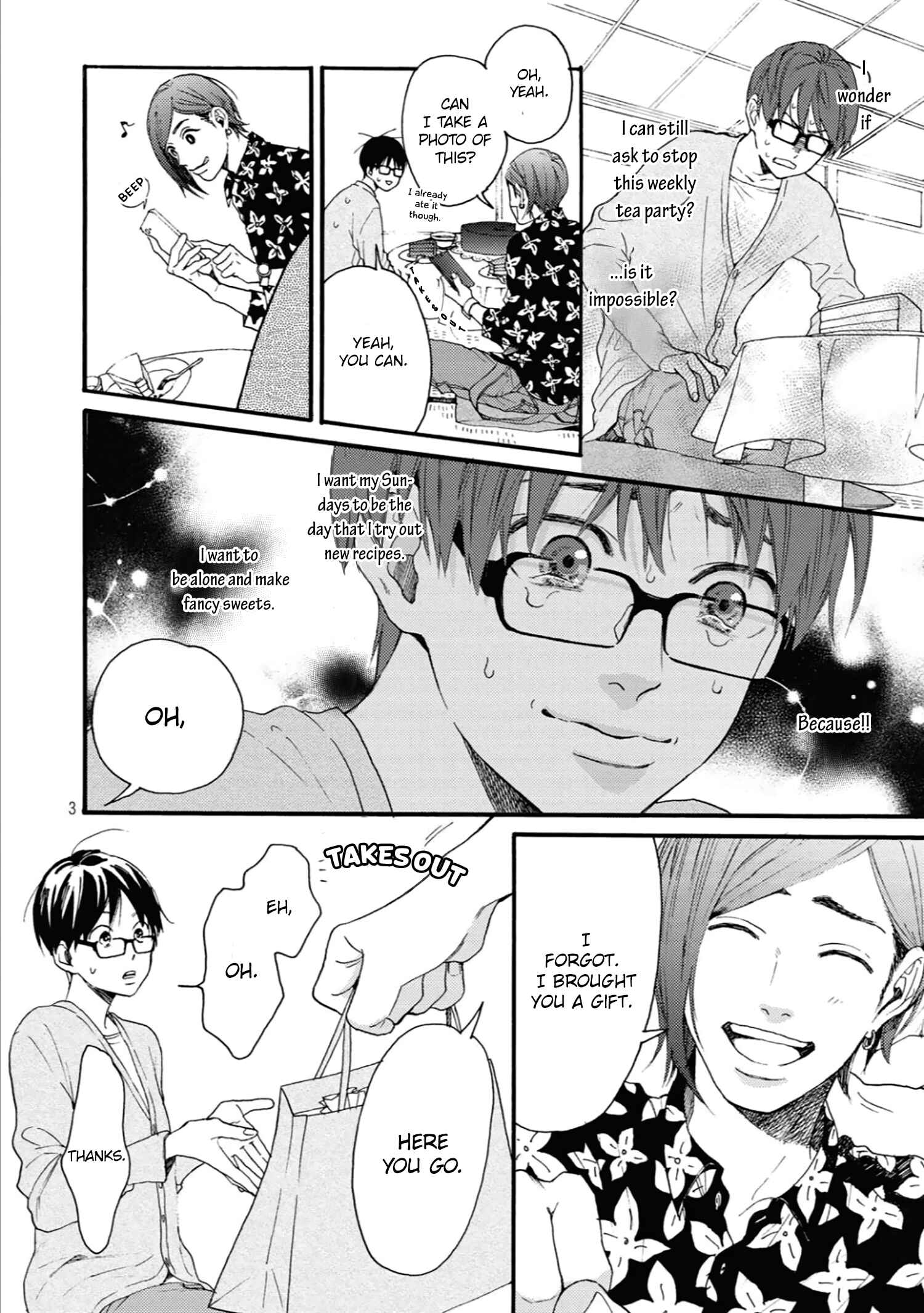 Page 6 Chapter 2 Himitsu no Hodaka-kun wa Amai Nioi ga Suru