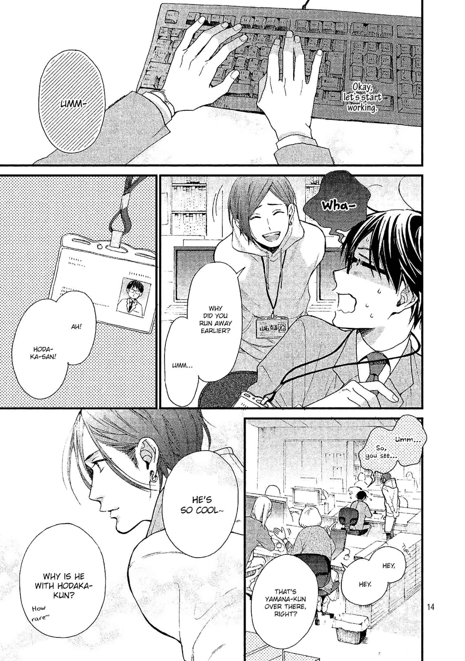 Page 16 Chapter 1 Himitsu no Hodaka-kun wa Amai Nioi ga Suru
