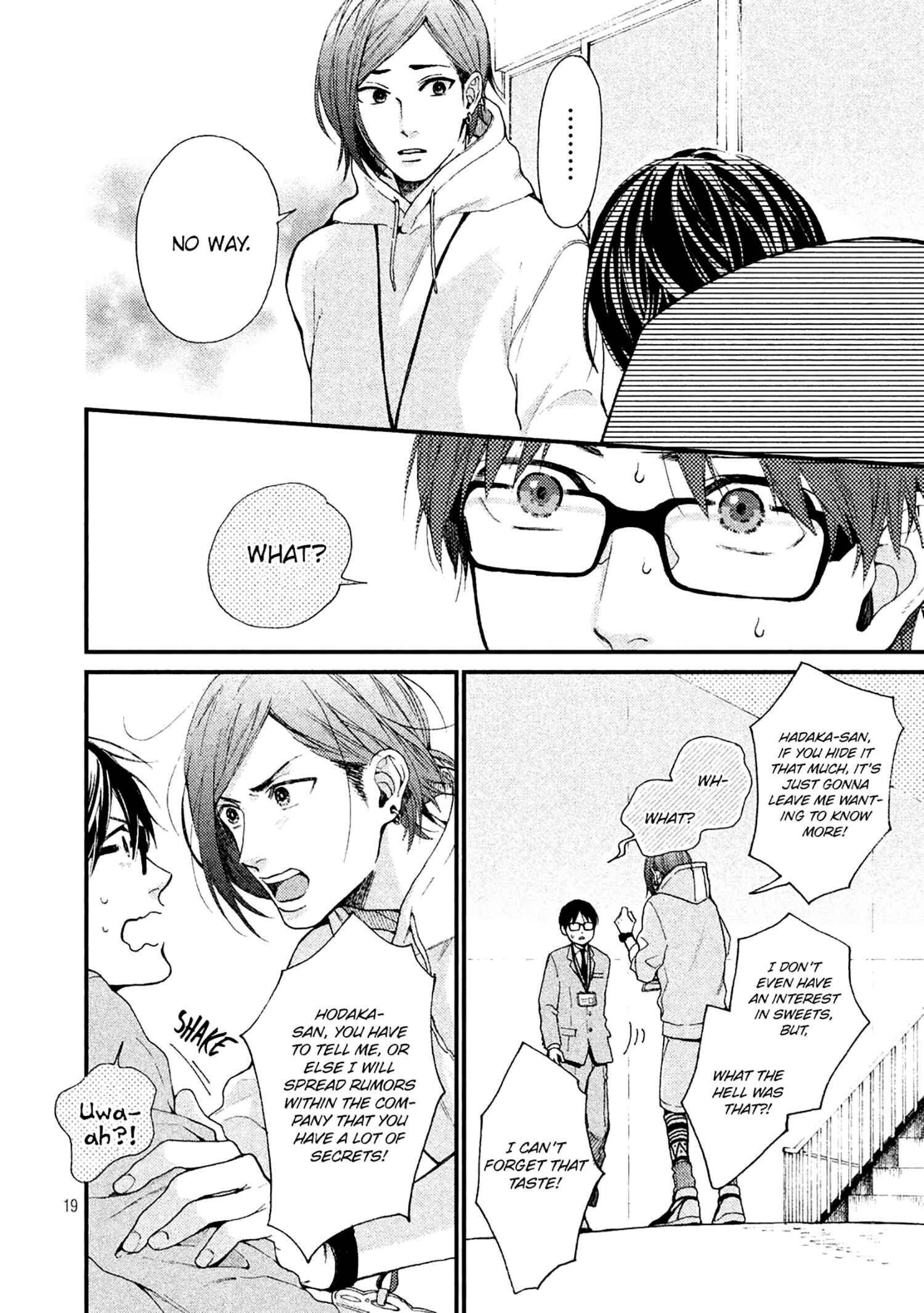 Page 21 Chapter 1 Himitsu no Hodaka-kun wa Amai Nioi ga Suru