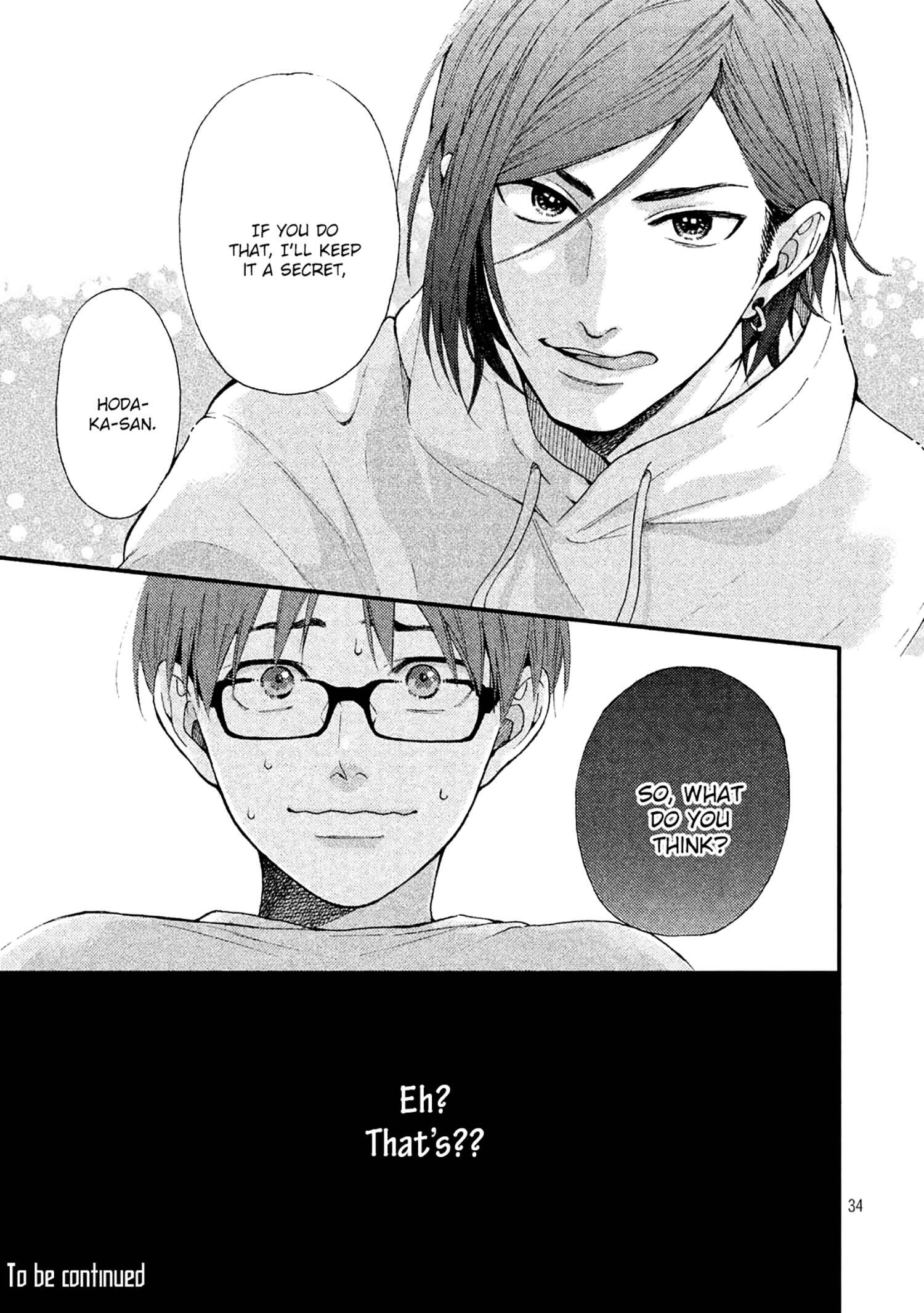 Page 36 Chapter 1 Himitsu no Hodaka-kun wa Amai Nioi ga Suru