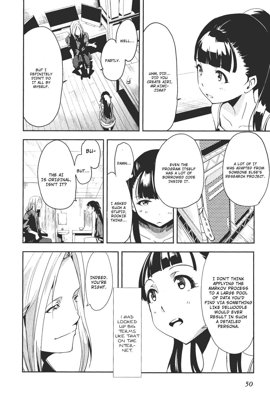Page 6 Chapter 2 Robotics;Notes - Senomiya Misaki no Mihappyou Shuki