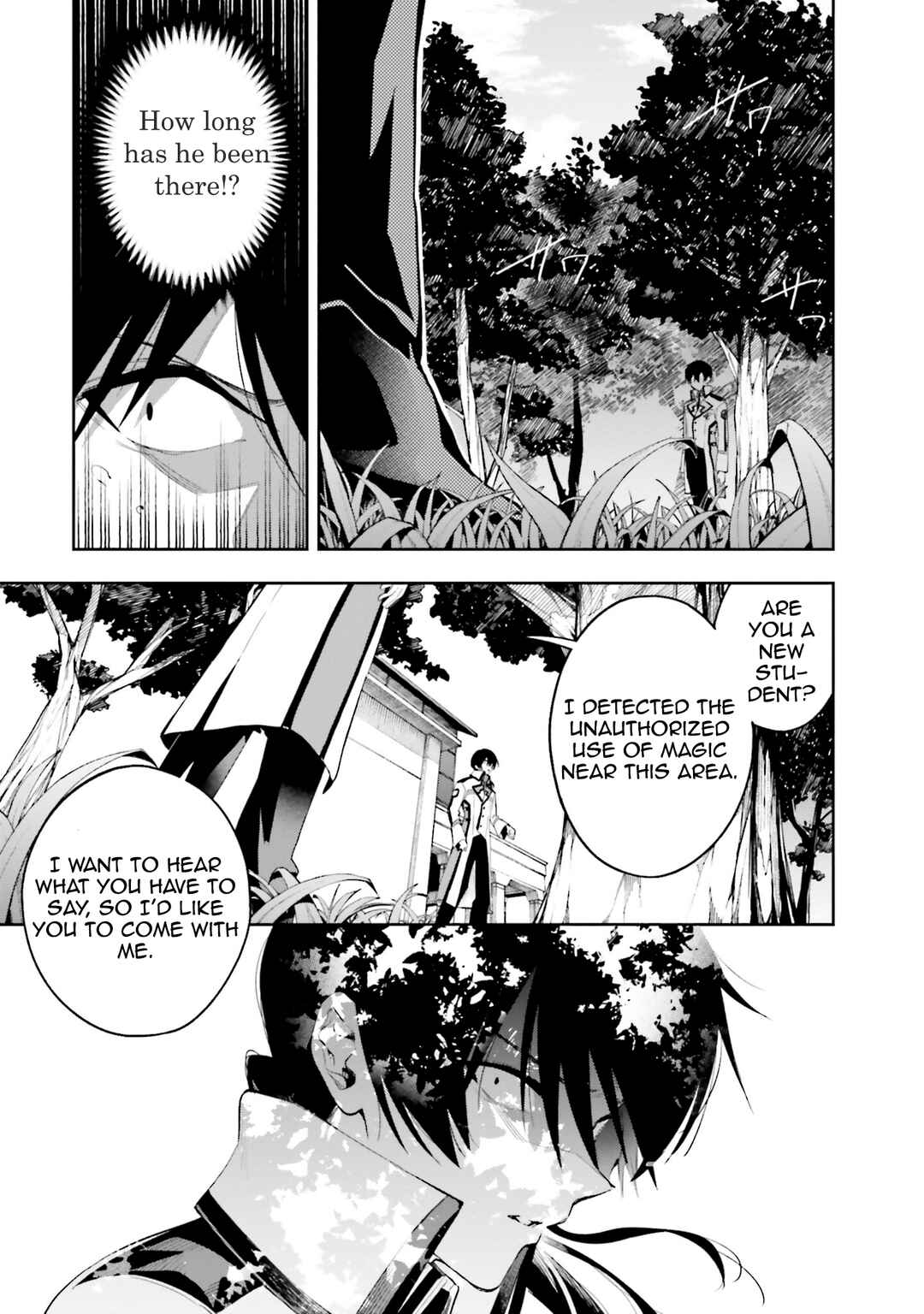 Page 23 Chapter 6 Mahouka Koukou no Rettousei - Douran no Joshou-hen