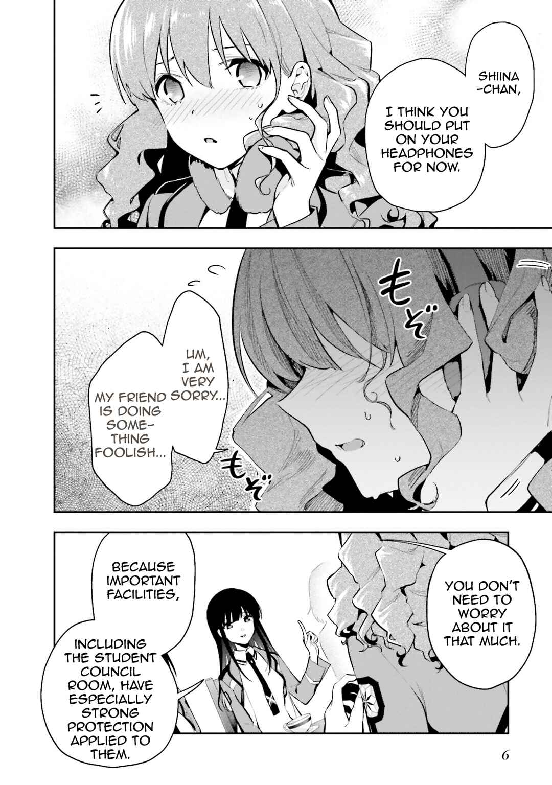 Page 6 Chapter 6 Mahouka Koukou no Rettousei - Douran no Joshou-hen