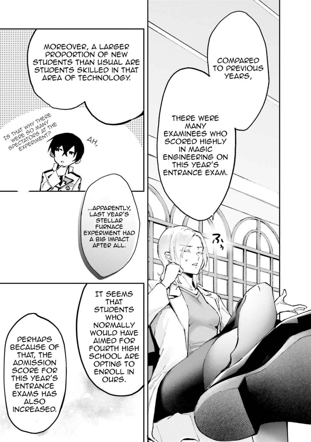 Page 20 Chapter 9 Mahouka Koukou no Rettousei - Douran no Joshou-hen