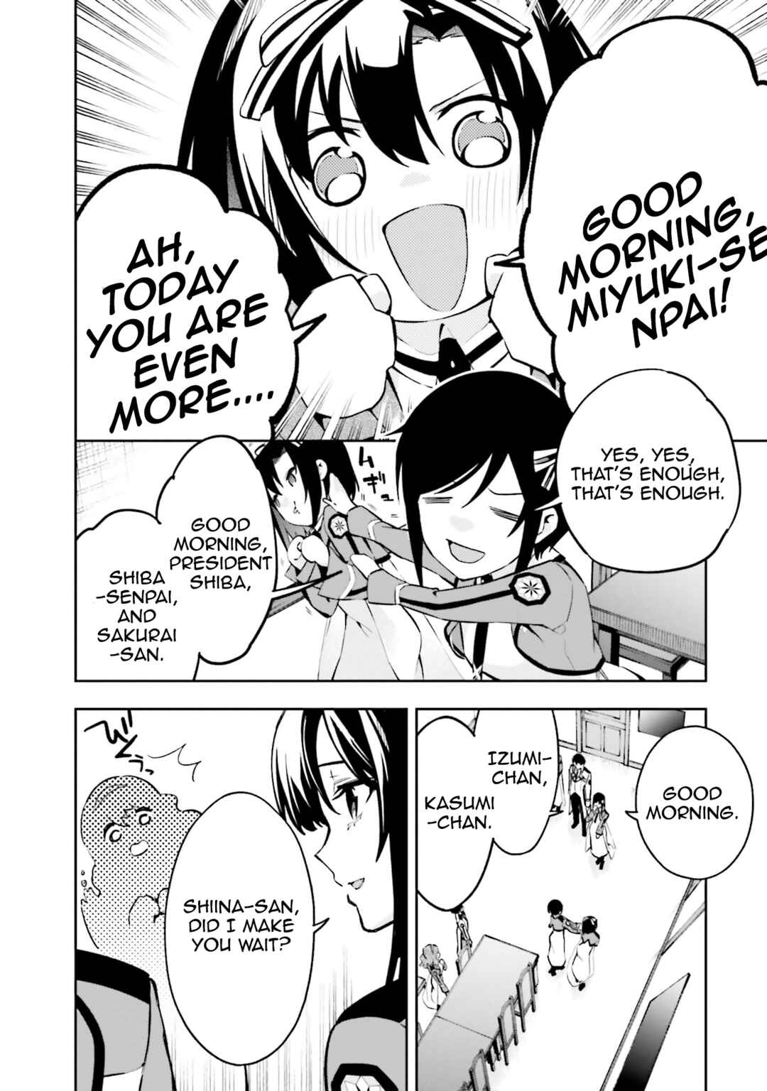 Page 12 Chapter 5 Mahouka Koukou no Rettousei - Douran no Joshou-hen