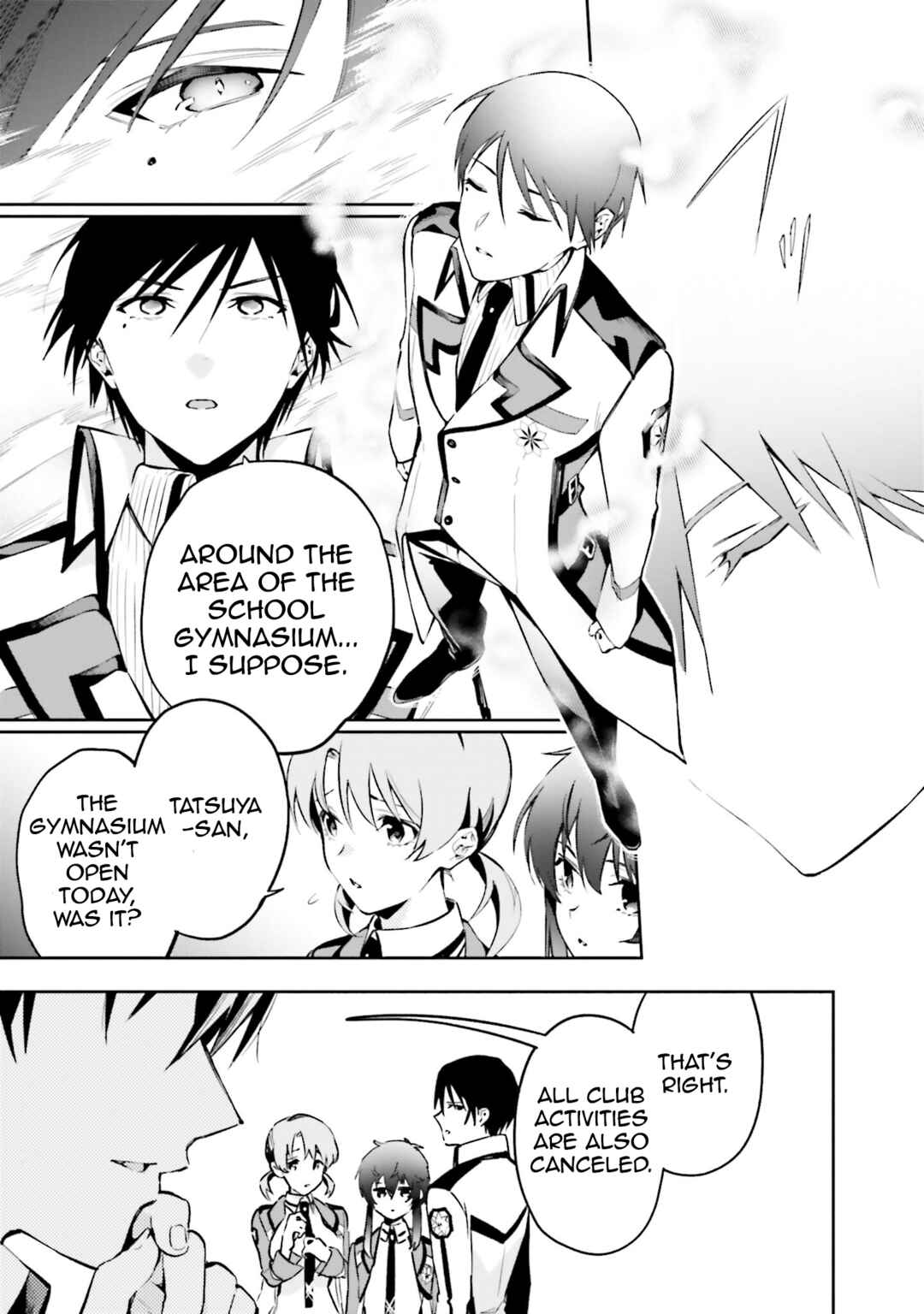 Page 31 Chapter 5 Mahouka Koukou no Rettousei - Douran no Joshou-hen