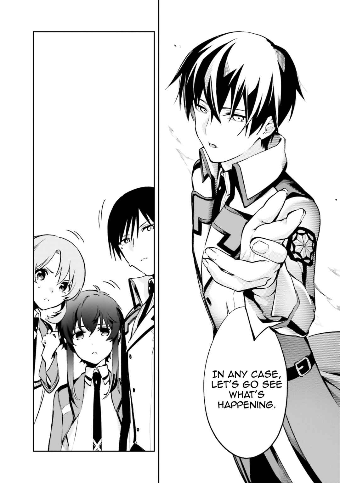 Page 32 Chapter 5 Mahouka Koukou no Rettousei - Douran no Joshou-hen