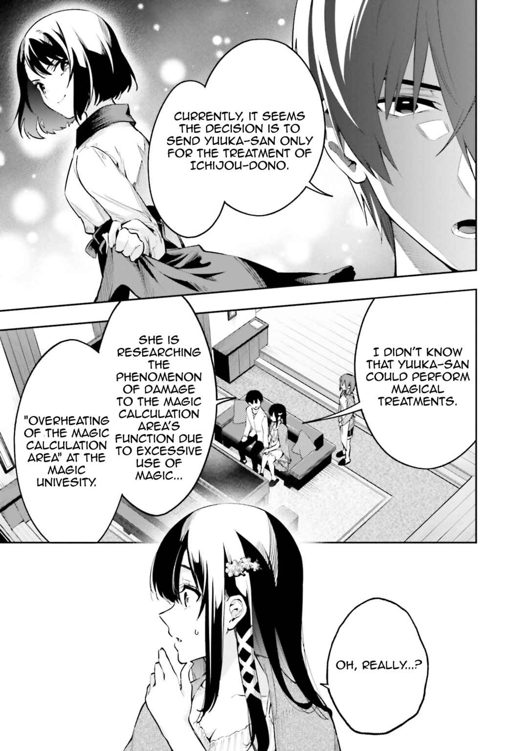 Page 21 Chapter 4 Mahouka Koukou no Rettousei - Douran no Joshou-hen