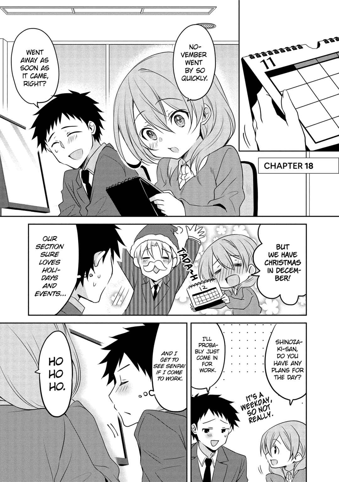 Page 1 Chapter 18 Uchi no Kaisha no Chiisai Senpai no Hanashi