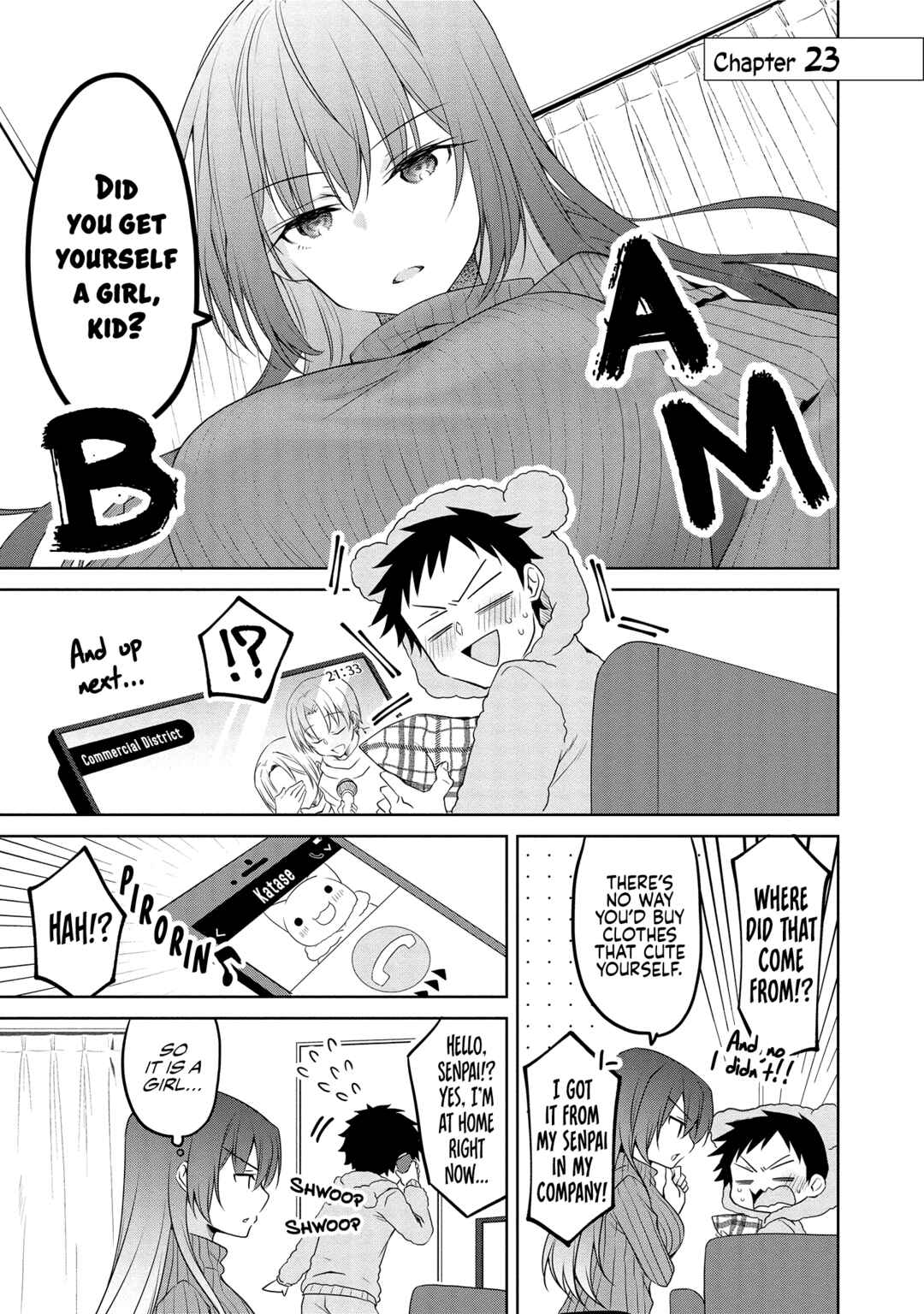 Page 1 Chapter 23 Uchi no Kaisha no Chiisai Senpai no Hanashi