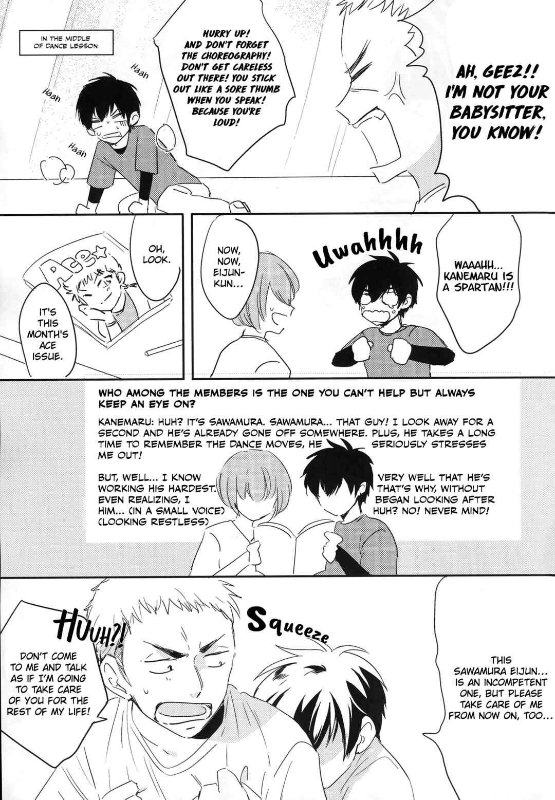 Page 10 Chapter Unknown_ca1e Diamond no Ace - Bokushin Aidorudou (Doujinshi)