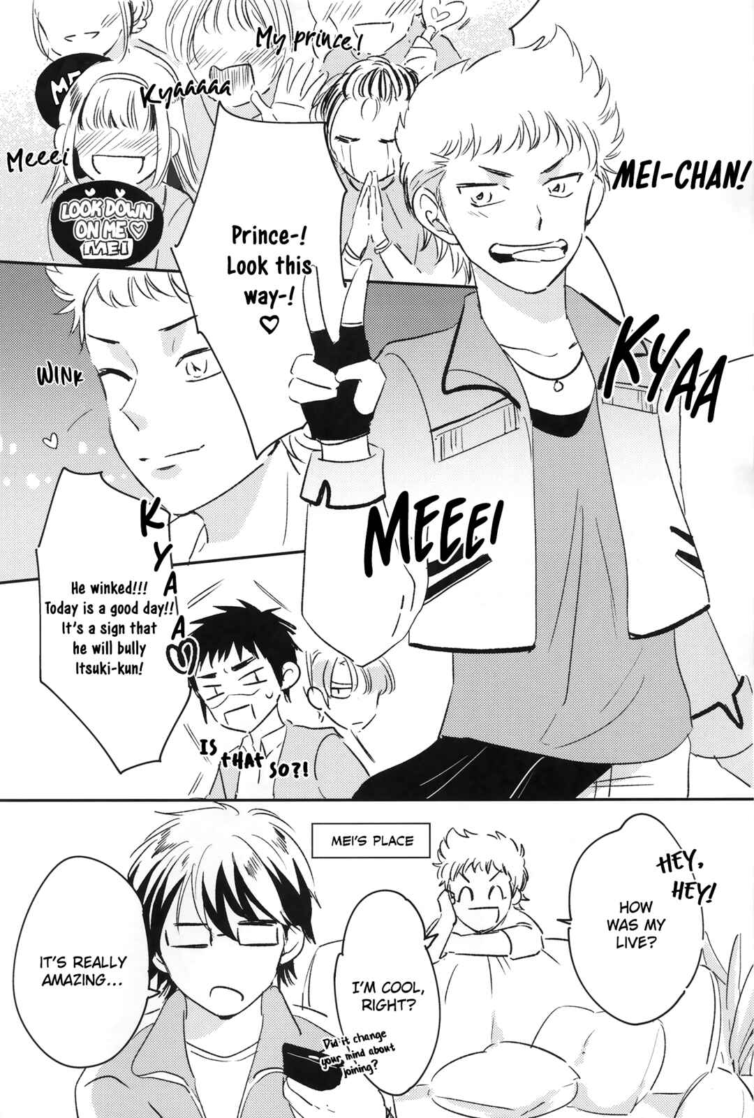 Page 15 Chapter Unknown_ca1e Diamond no Ace - Bokushin Aidorudou (Doujinshi)
