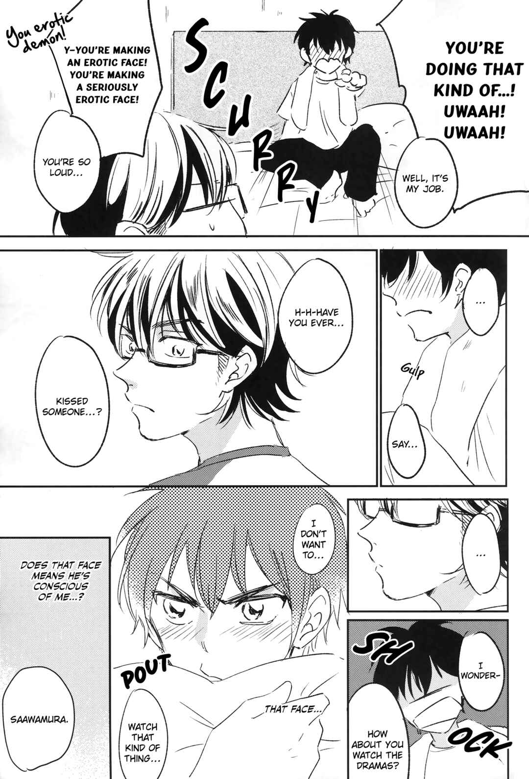 Page 22 Chapter Unknown_ca1e Diamond no Ace - Bokushin Aidorudou (Doujinshi)