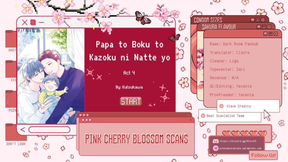 Page 1 Chapter 4 Papa to Boku to Kazoku ni Natte yo