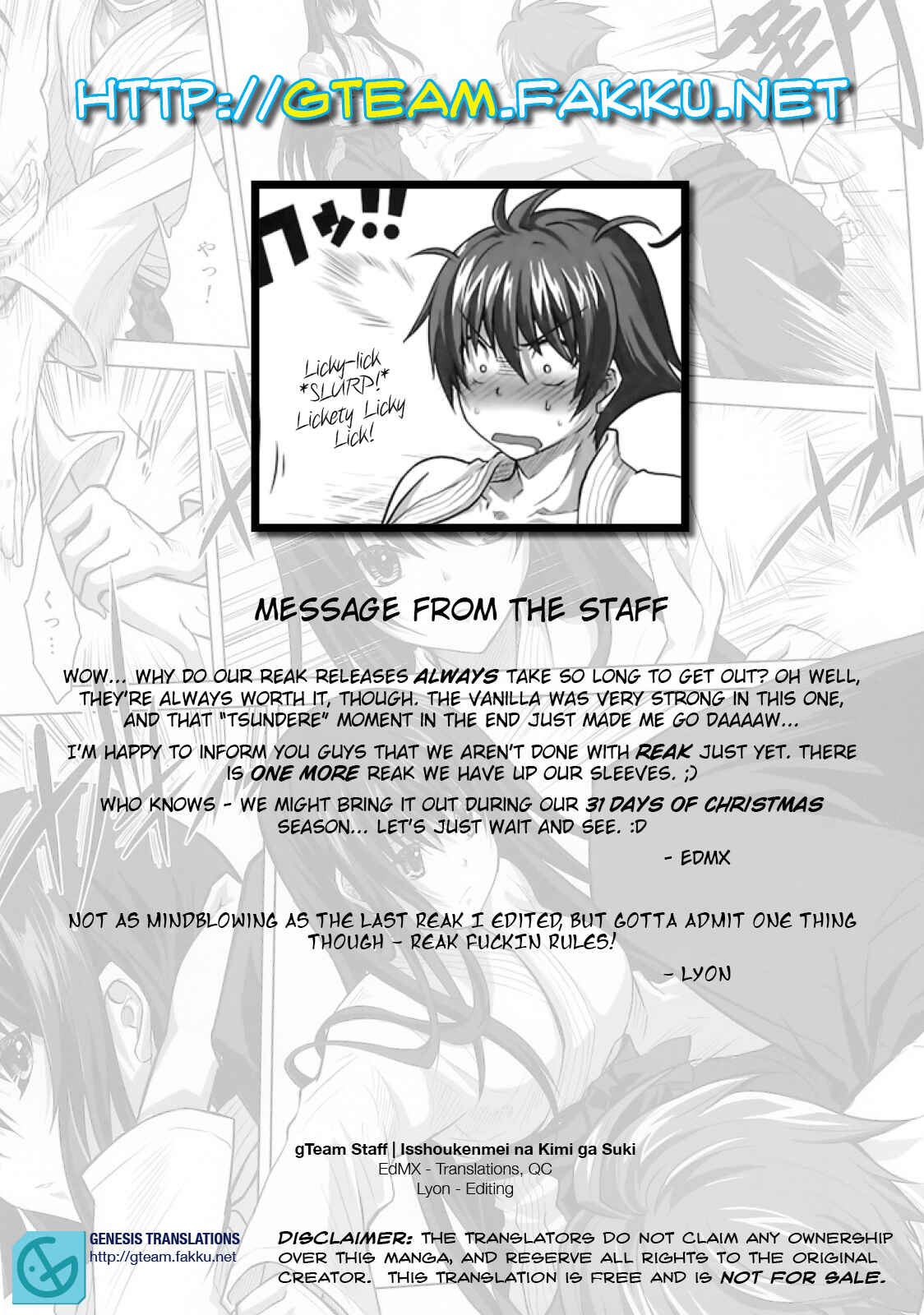 Page 33 Chapter Unknown_04b8 Isshoukenmei na Kimi ga Suki