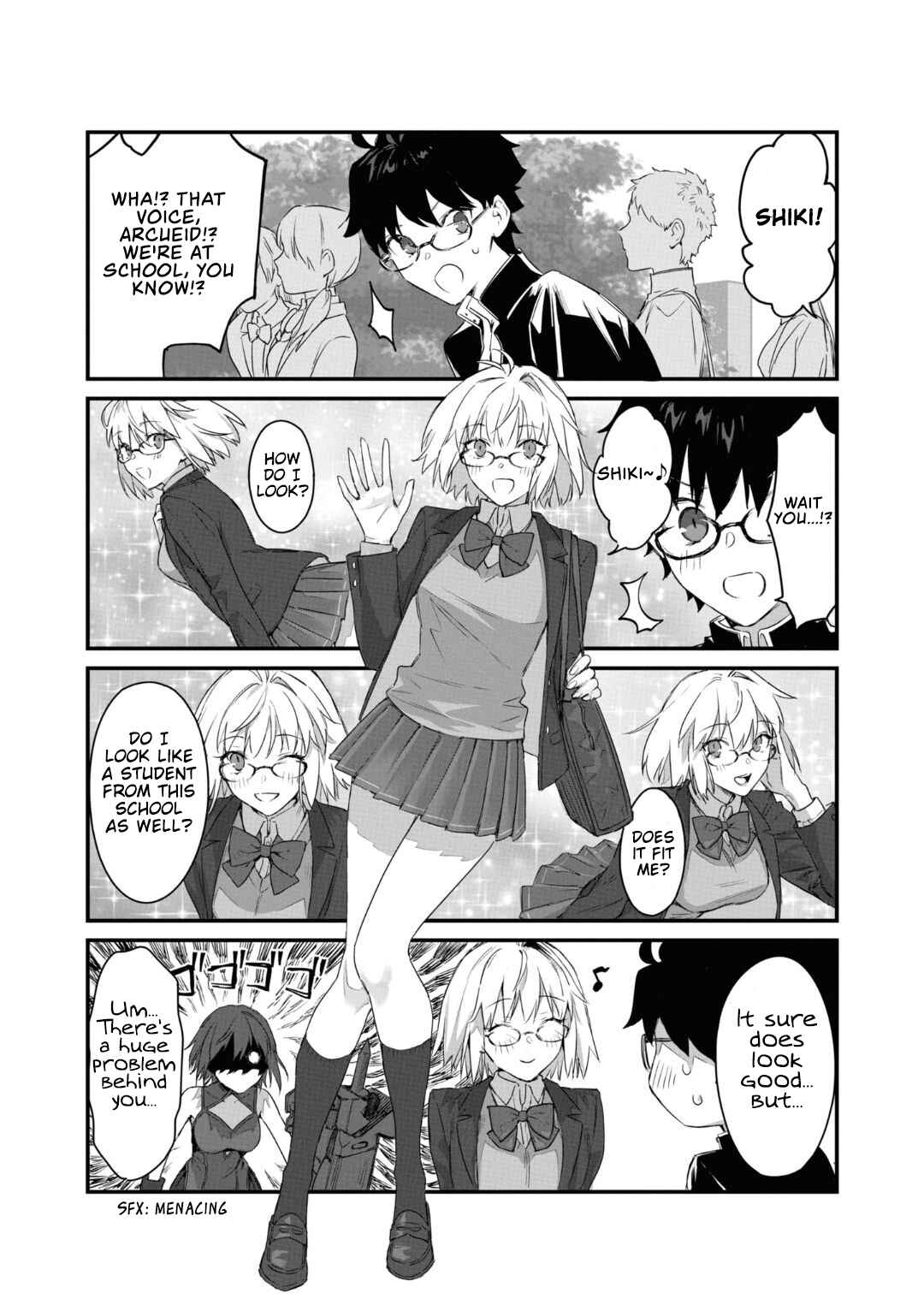Page 10 Chapter 9 Tsukihime -A piece of blue glass moon- Comic Anthology