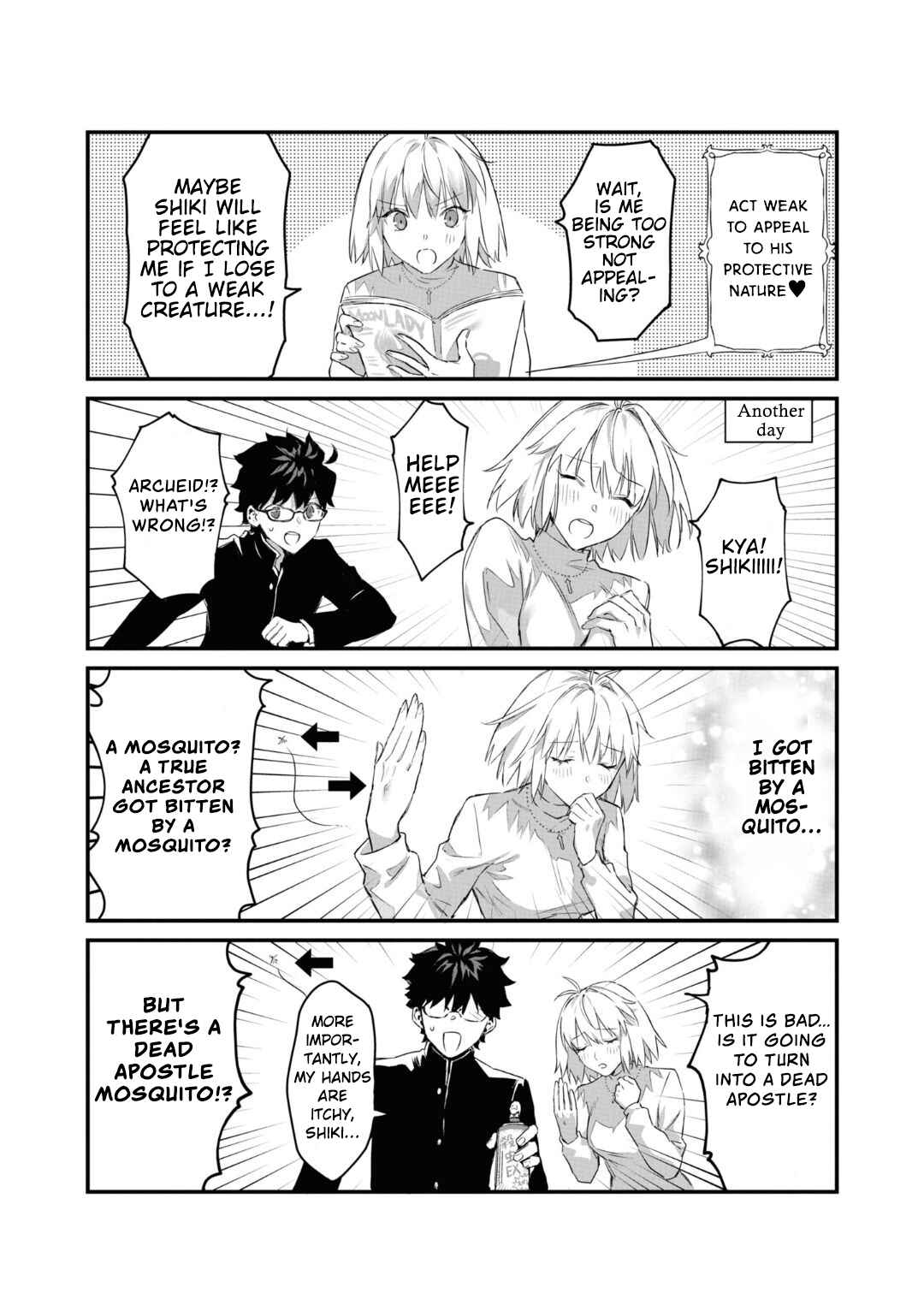 Page 4 Chapter 9 Tsukihime -A piece of blue glass moon- Comic Anthology