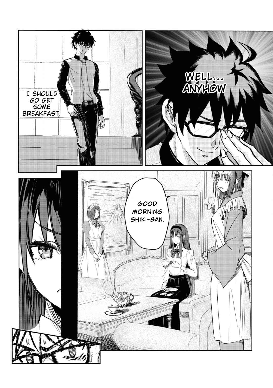 Page 3 Chapter 10 Tsukihime -A piece of blue glass moon- Comic Anthology