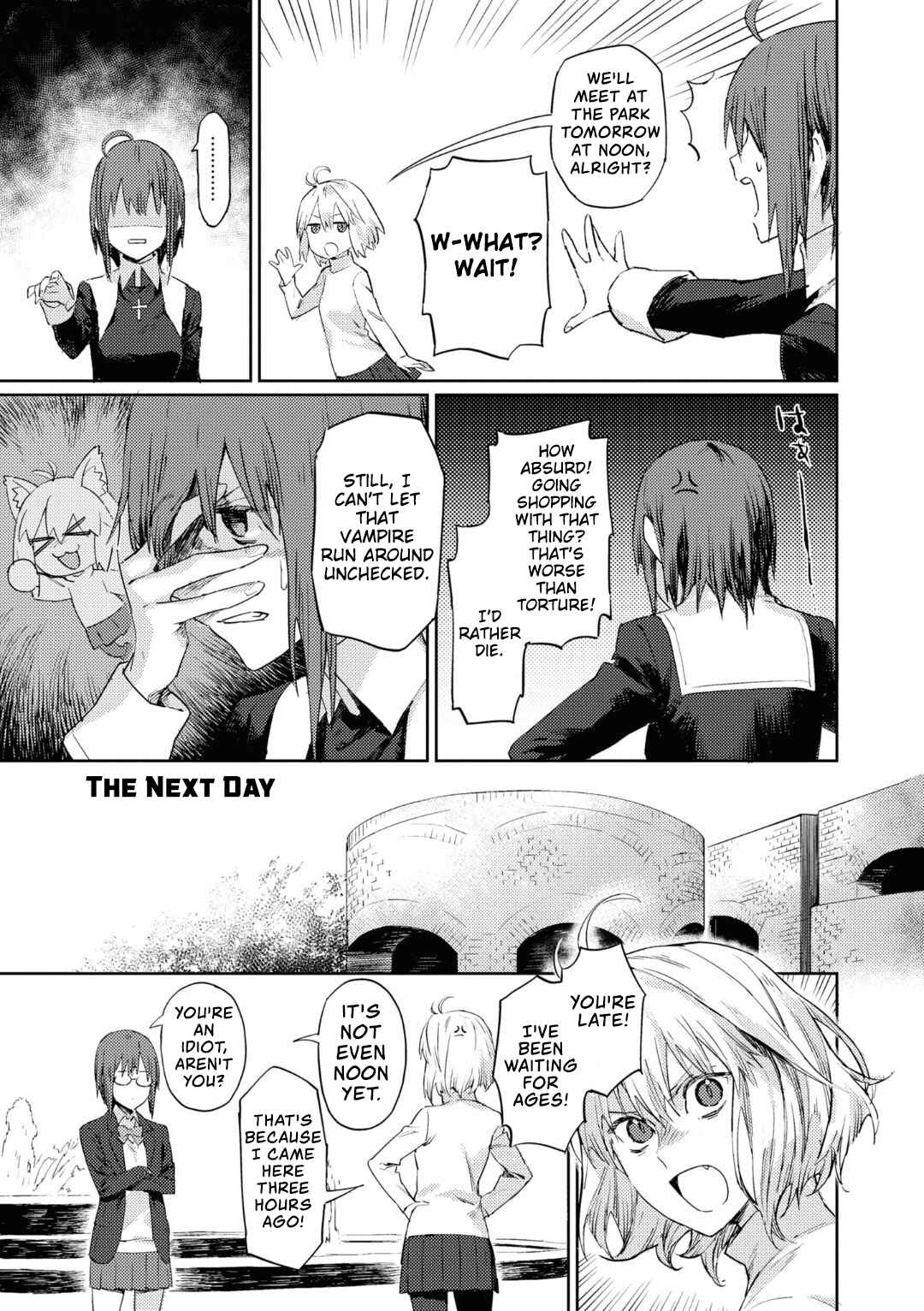 Page 3 Chapter 2 Tsukihime -A piece of blue glass moon- Comic Anthology