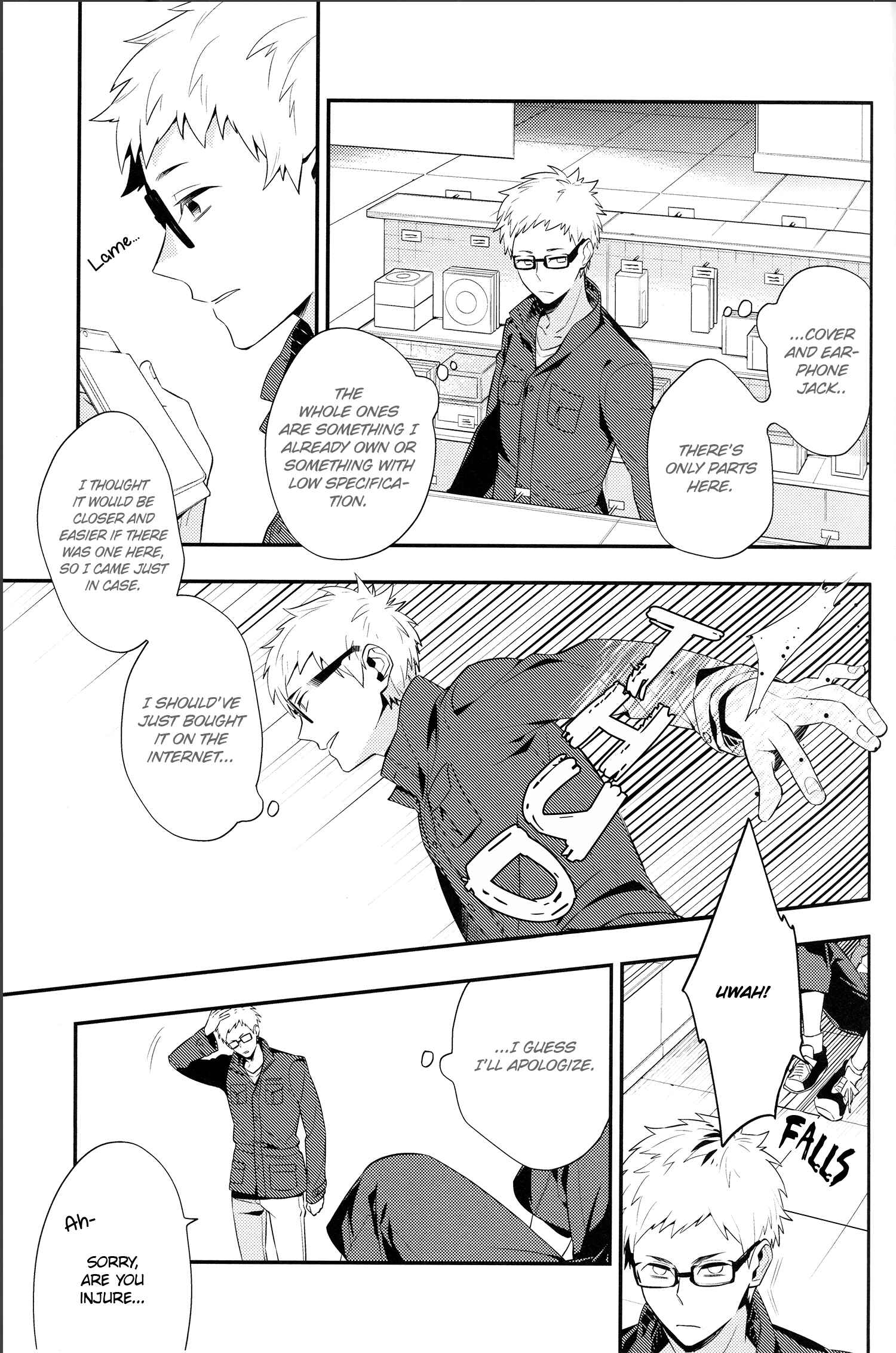 Page 11 Chapter Unknown_8856 Haikyu!! - 3:00pm tea party (Doujinshi)
