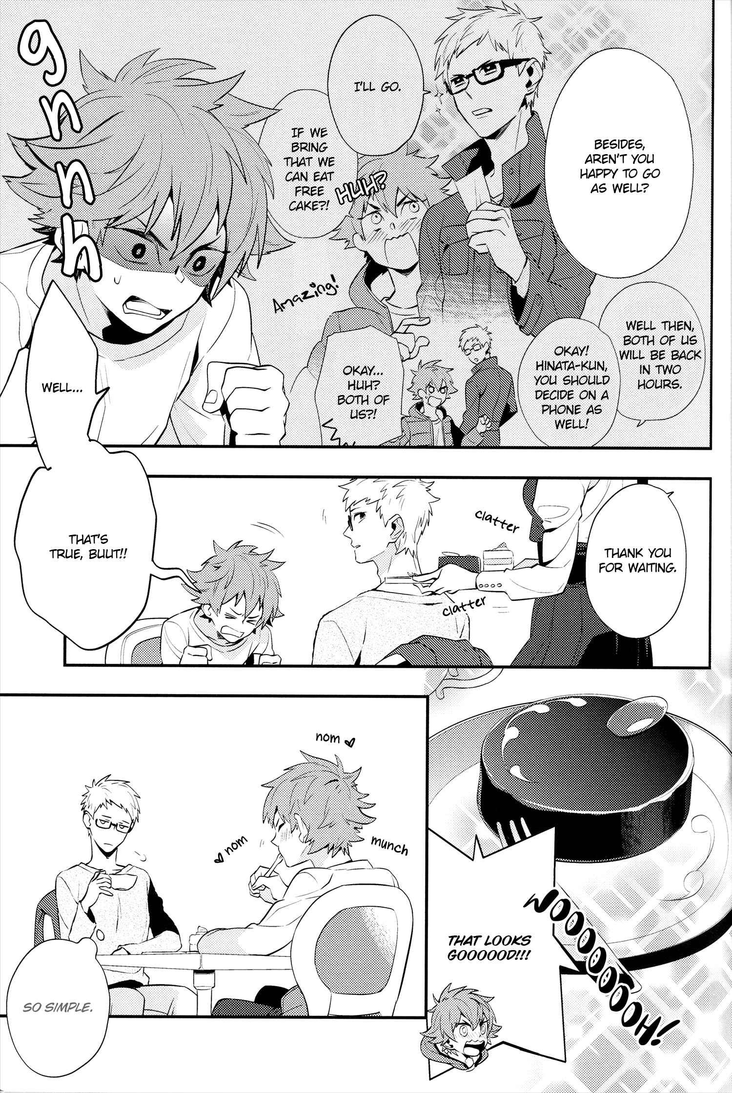 Page 19 Chapter Unknown_8856 Haikyu!! - 3:00pm tea party (Doujinshi)