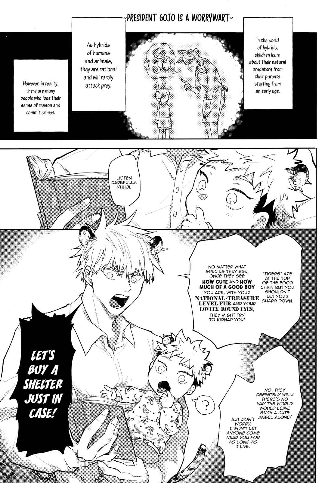 Page 13 Chapter Unknown_cc27 Jujutsu Kaisen - Tora! (Doujinshi)