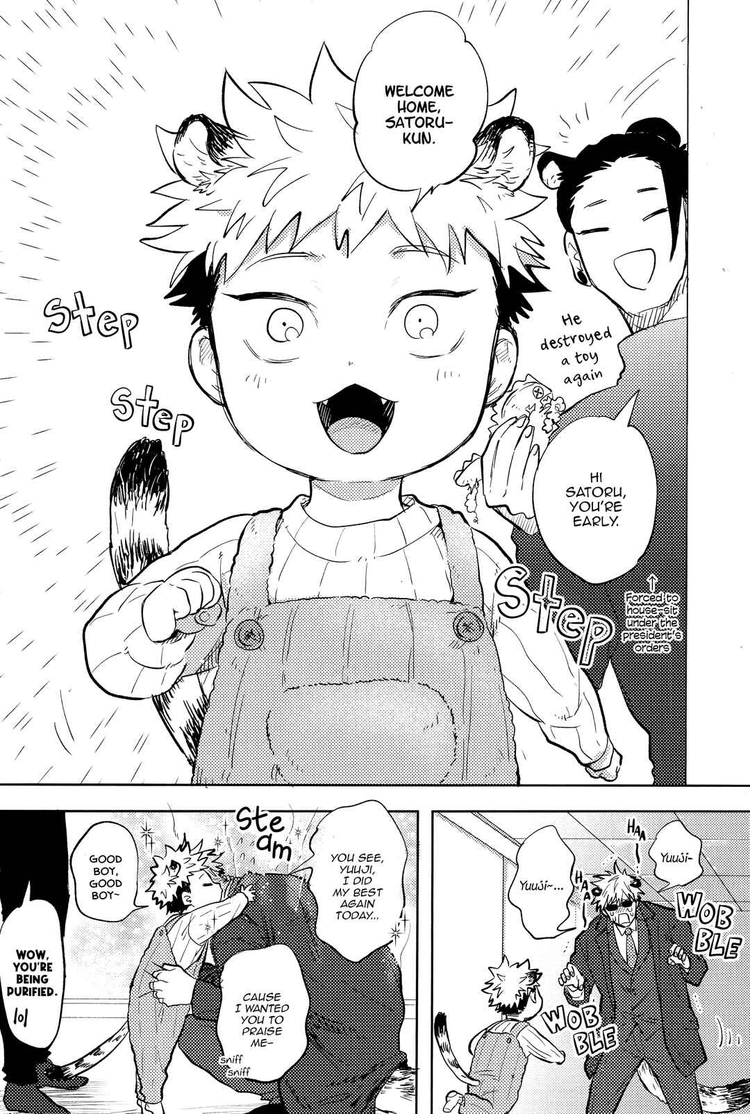 Page 8 Chapter Unknown_cc27 Jujutsu Kaisen - Tora! (Doujinshi)