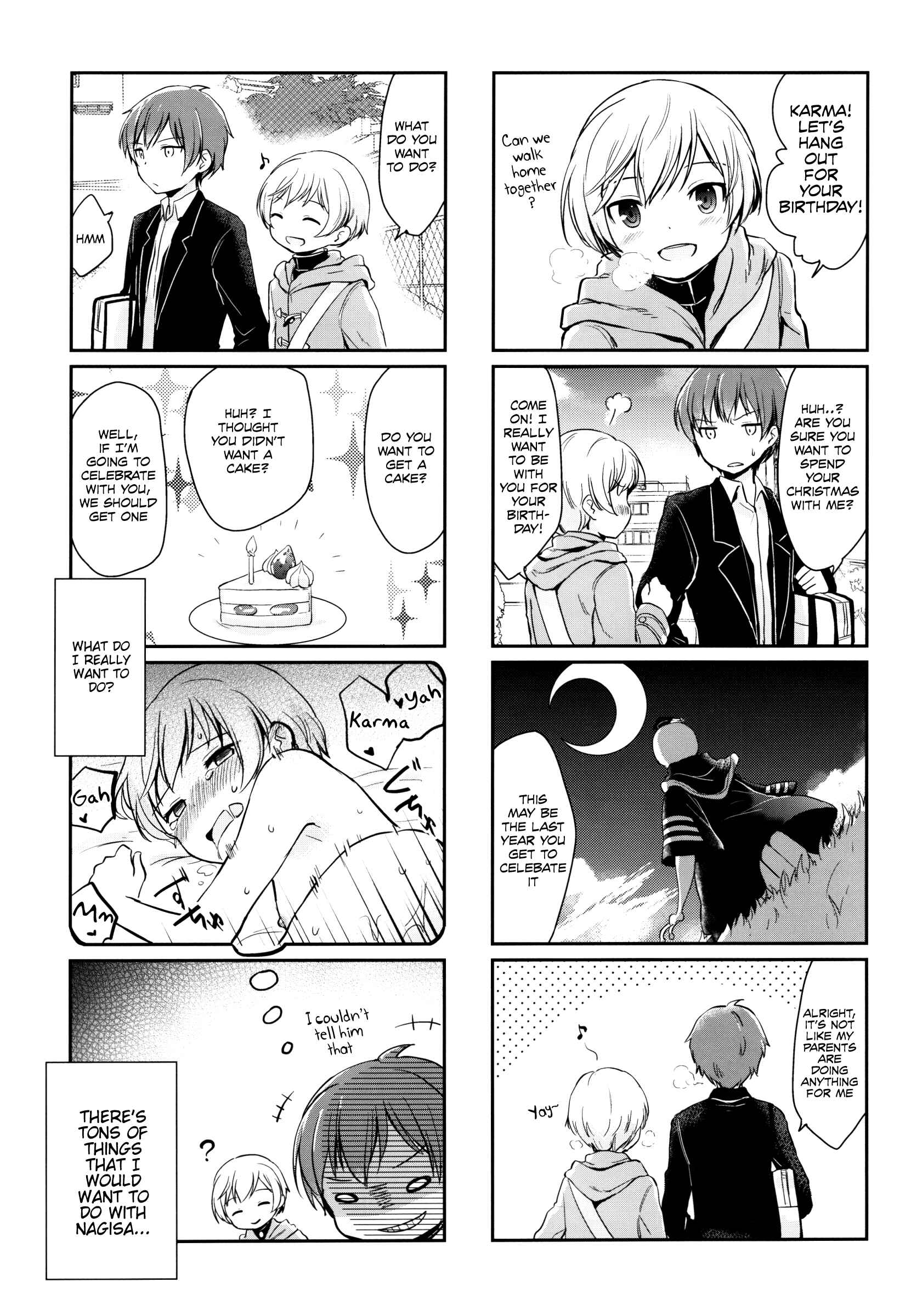 Page 2 Chapter Unknown_bae6 Ansatsu Kyoushitsu - Happy Merry Christmas Birthday (Doujinshi)
