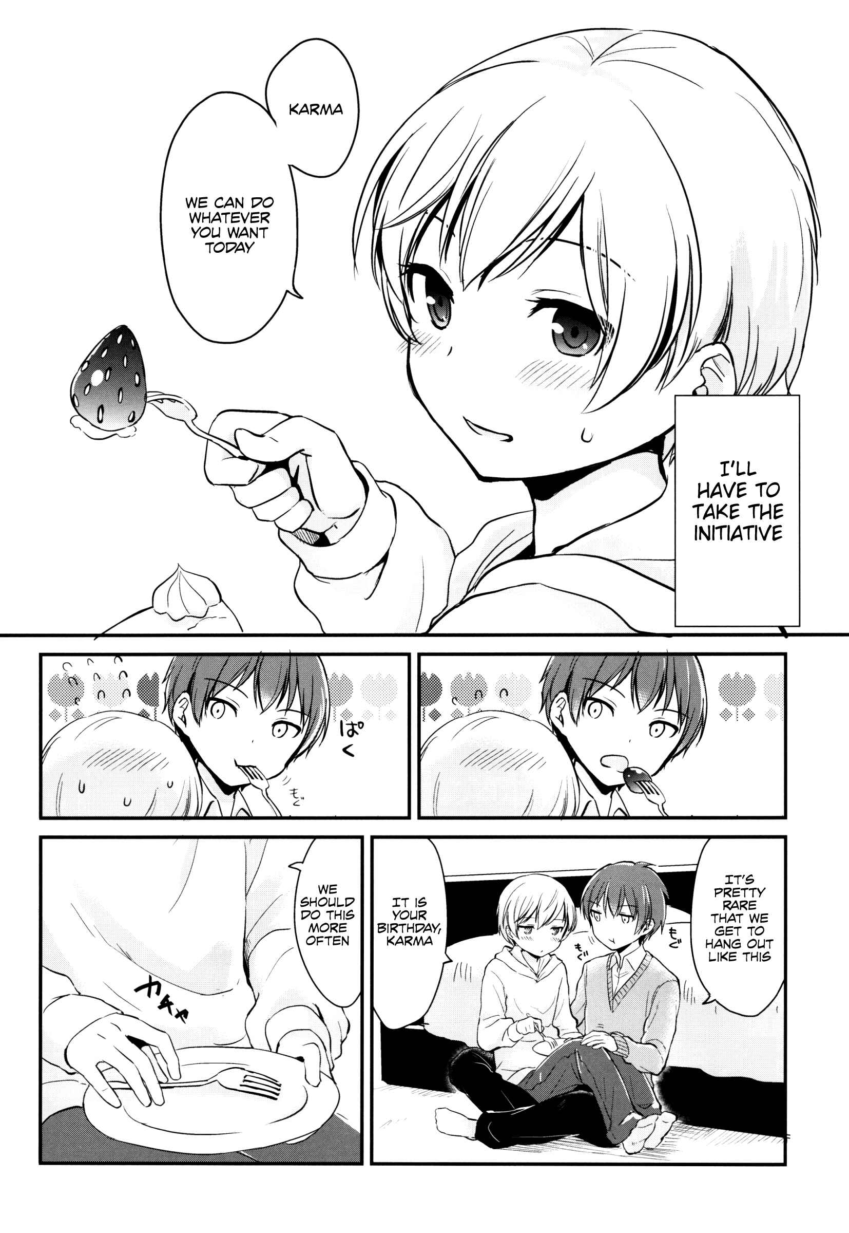 Page 3 Chapter Unknown_bae6 Ansatsu Kyoushitsu - Happy Merry Christmas Birthday (Doujinshi)