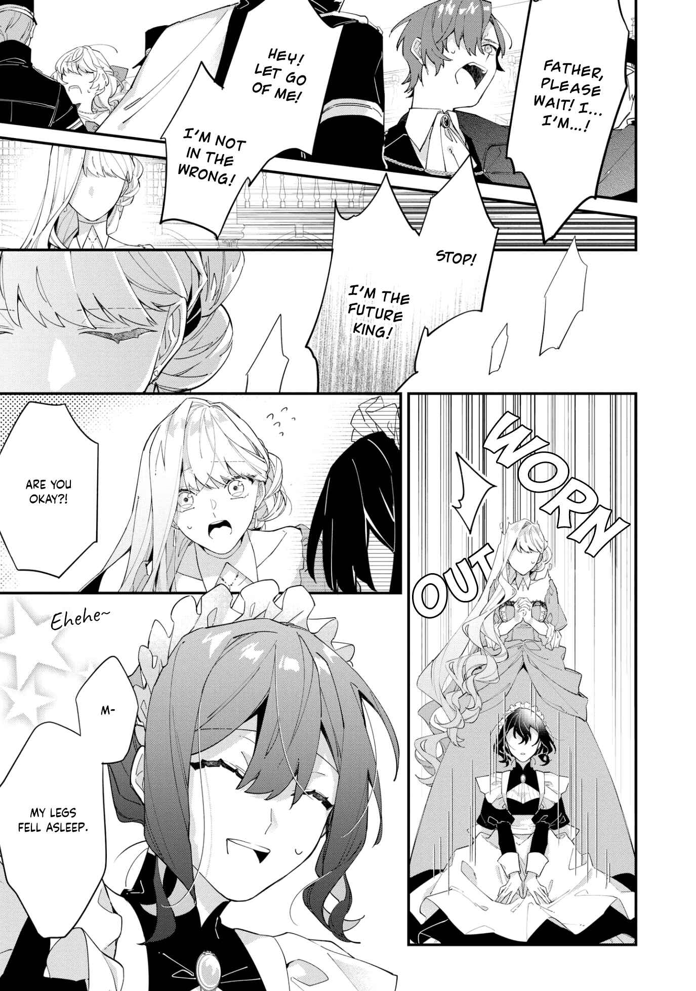 Page 19 Chapter 2 Im the Villainess, but Im Being Captured by the Heroine!? Anthology Comic