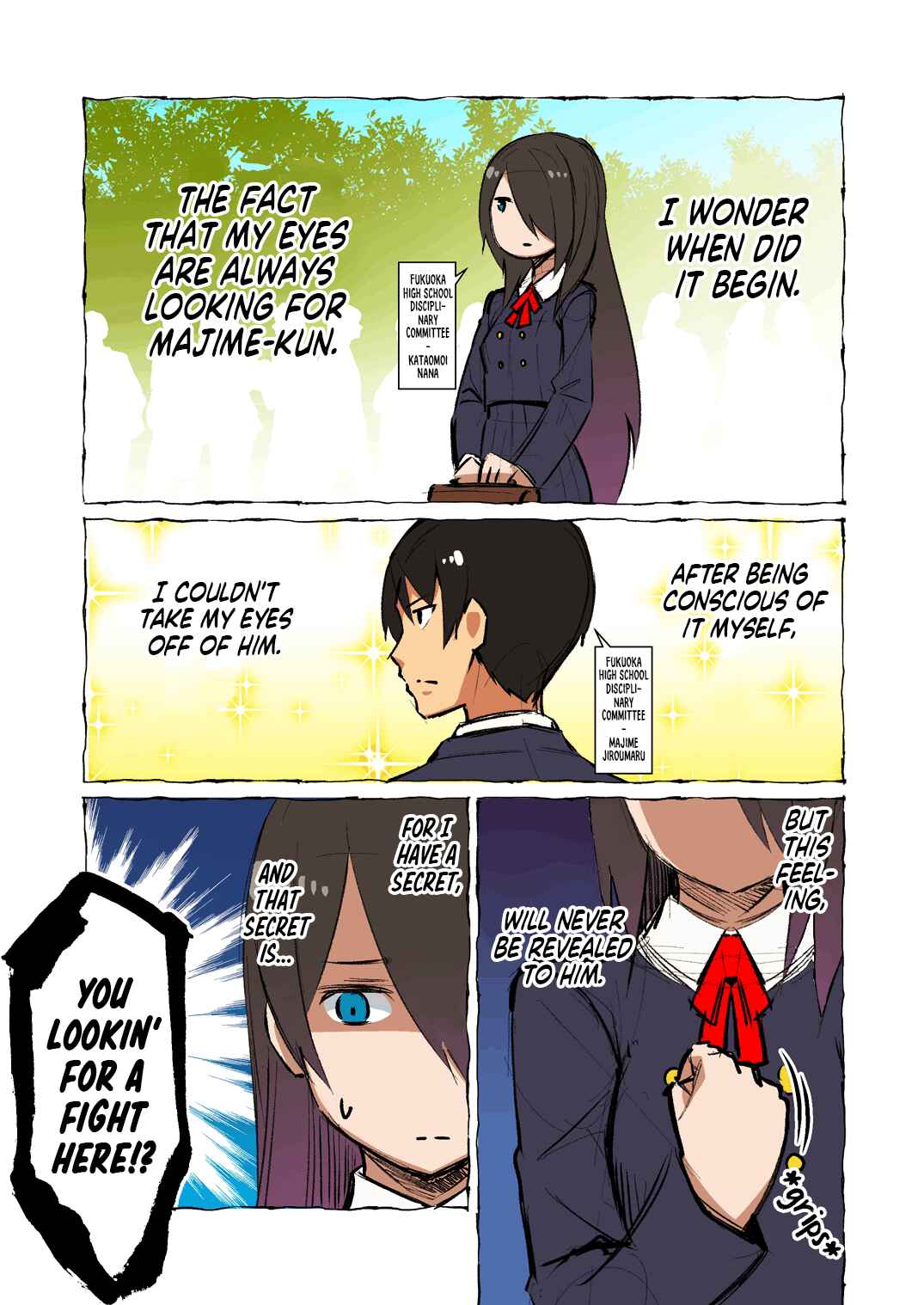 Page 1 Chapter 2 Koigokoro o Kakusetenai Onnanoko to Sore ni Kizukanai Otokonoko no Hanashi