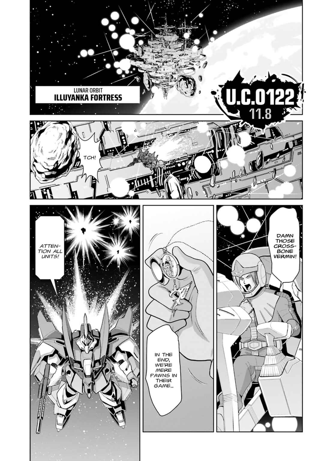 Page 14 Chapter 0 Mobile Suit Gundam F90 Cluster