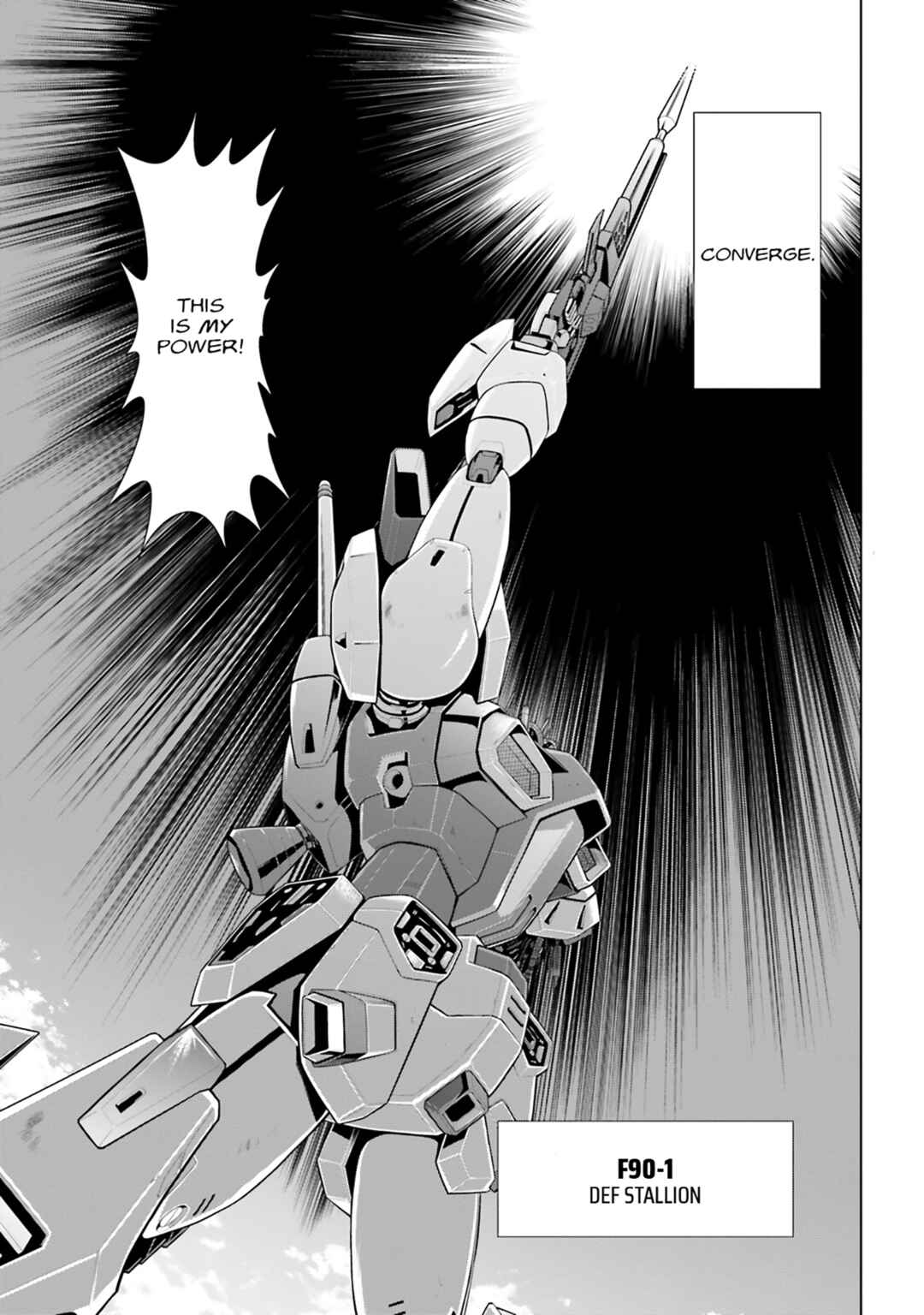 Page 35 Chapter 0 Mobile Suit Gundam F90 Cluster