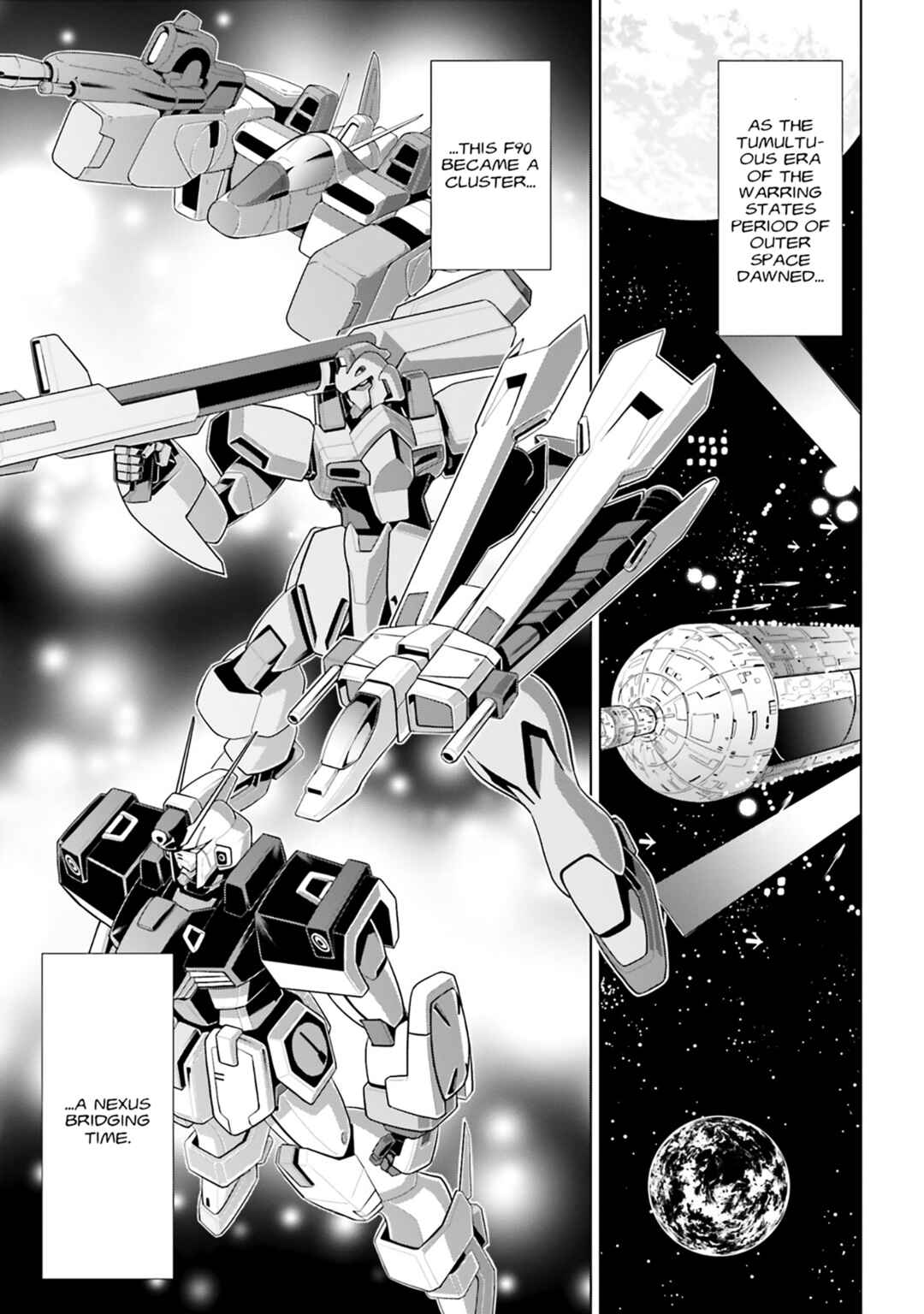 Page 8 Chapter 0 Mobile Suit Gundam F90 Cluster