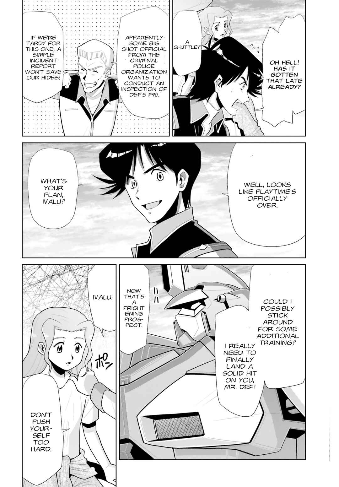 Page 4 Chapter 12 Mobile Suit Gundam F90 Cluster