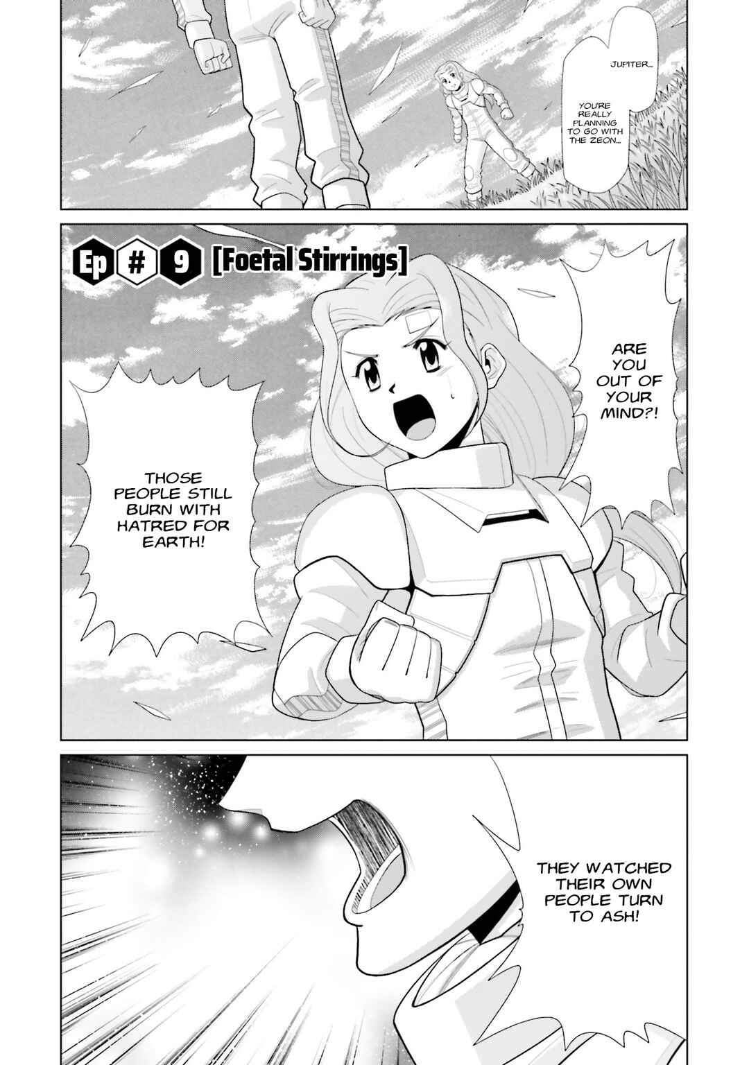 Page 1 Chapter 9 Mobile Suit Gundam F90 Cluster