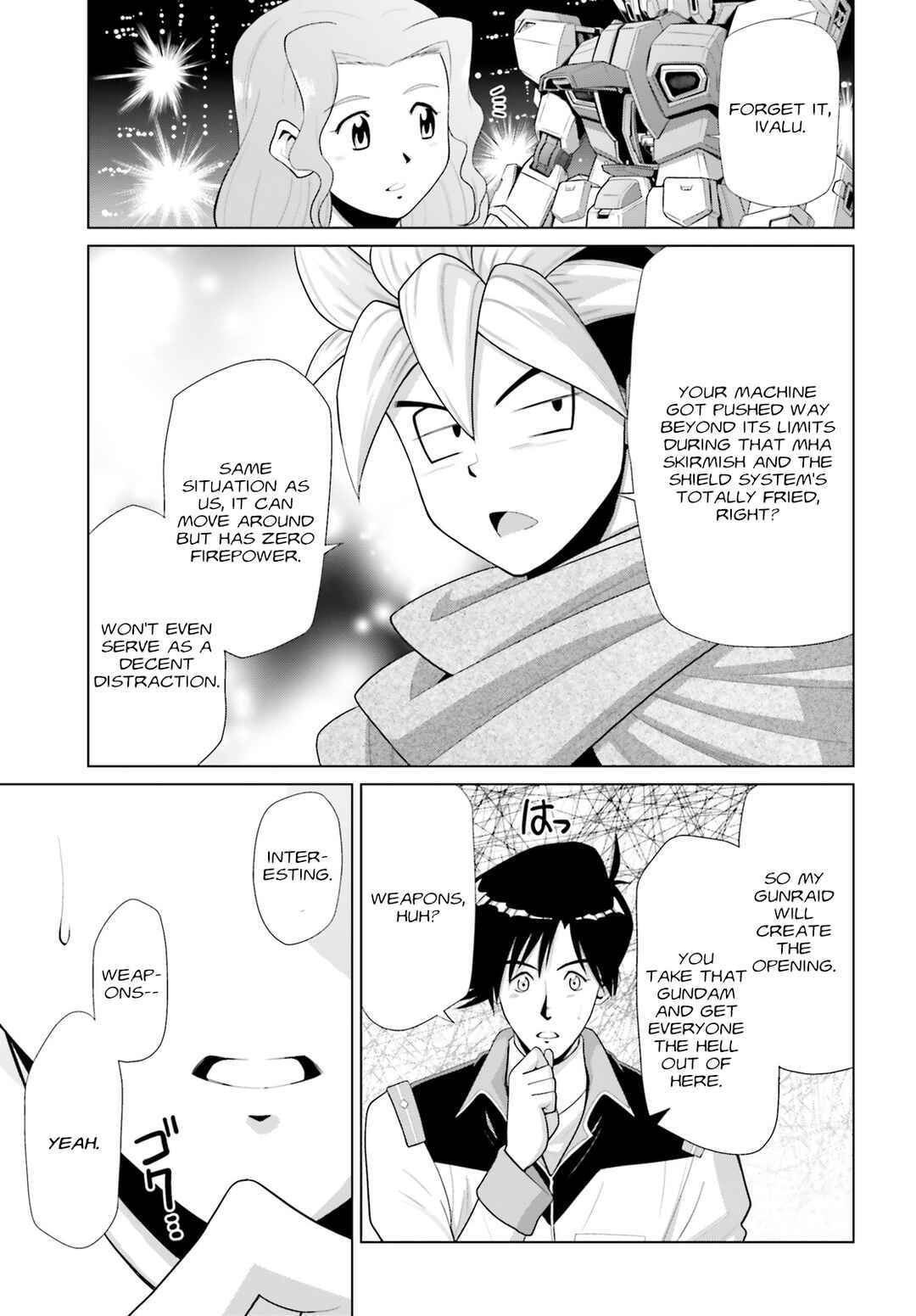 Page 30 Chapter 13 Mobile Suit Gundam F90 Cluster