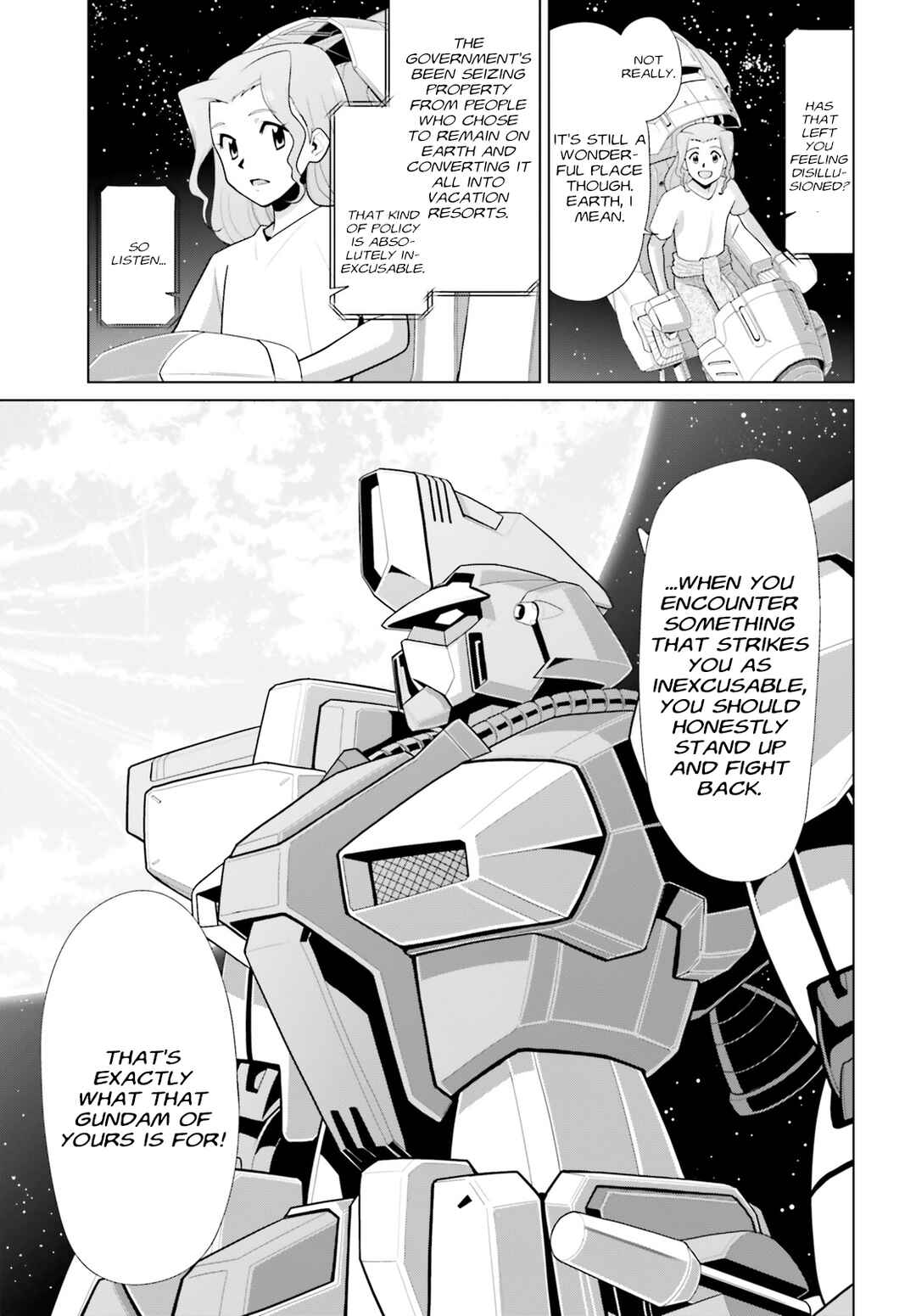 Page 5 Chapter 13 Mobile Suit Gundam F90 Cluster