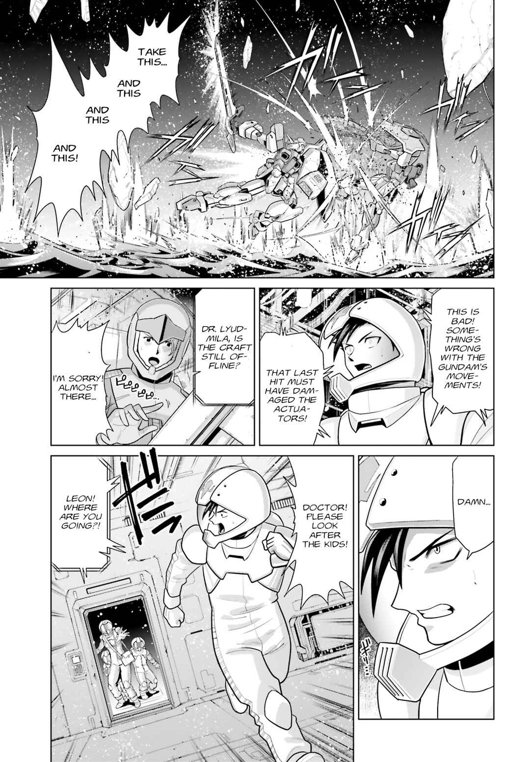 Page 13 Chapter 4 Mobile Suit Gundam F90 Cluster