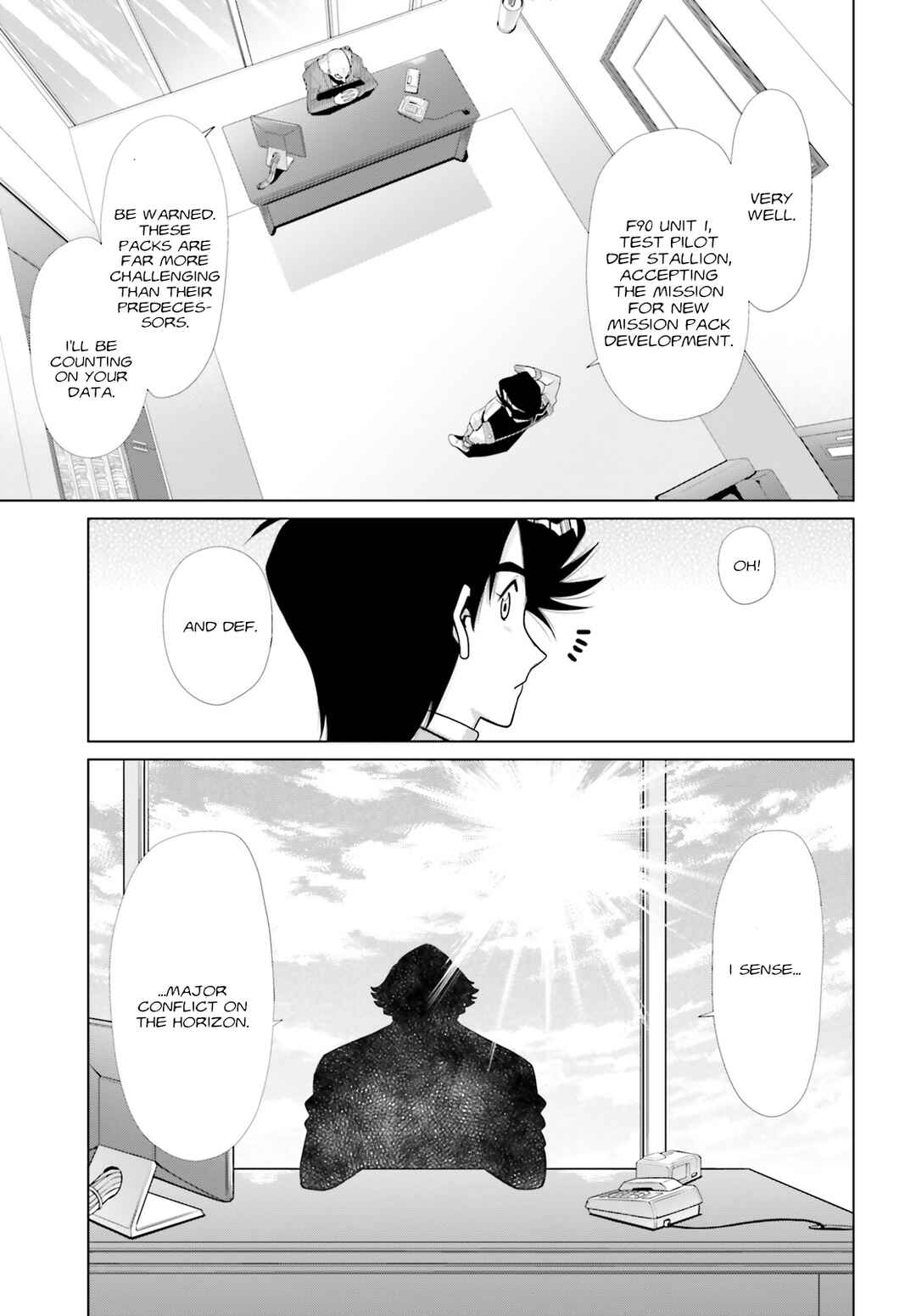 Page 26 Chapter 11 Mobile Suit Gundam F90 Cluster